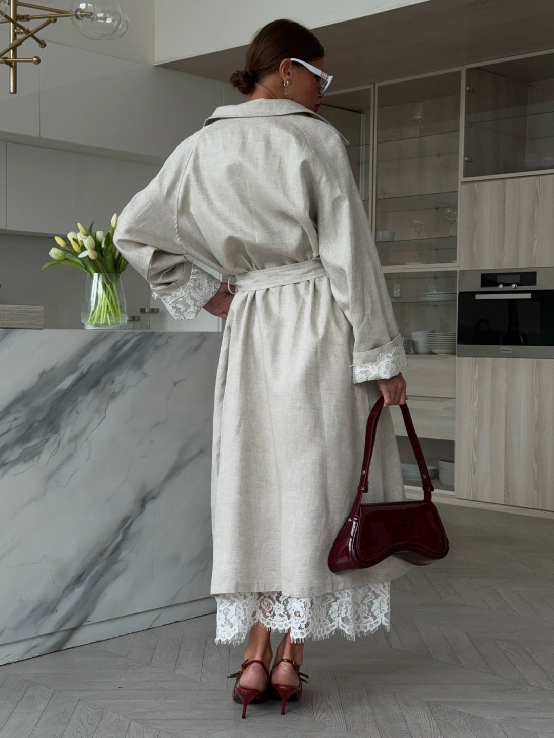 роскошный льняной тренч ermanо scervino,тренч женский,тренч,женские плащи,тренч женский льняной ermano scervino