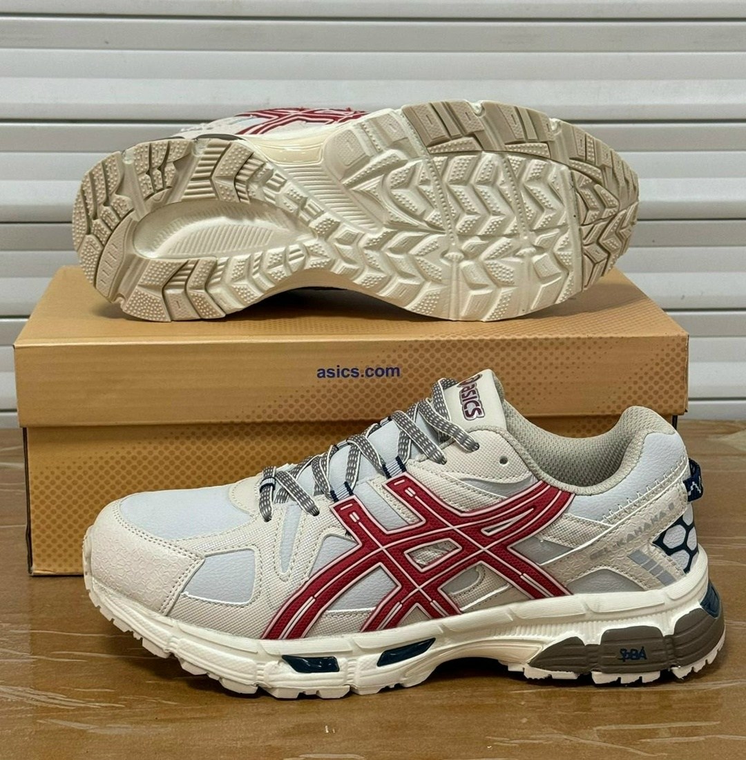 кроссовки asics gel-kahana 8,кроссовки asics,asics gel-kahana 8,мужские кроссовки asics,мужские кроссовки asics gel-kahana 8 спортивные красный/бежевый