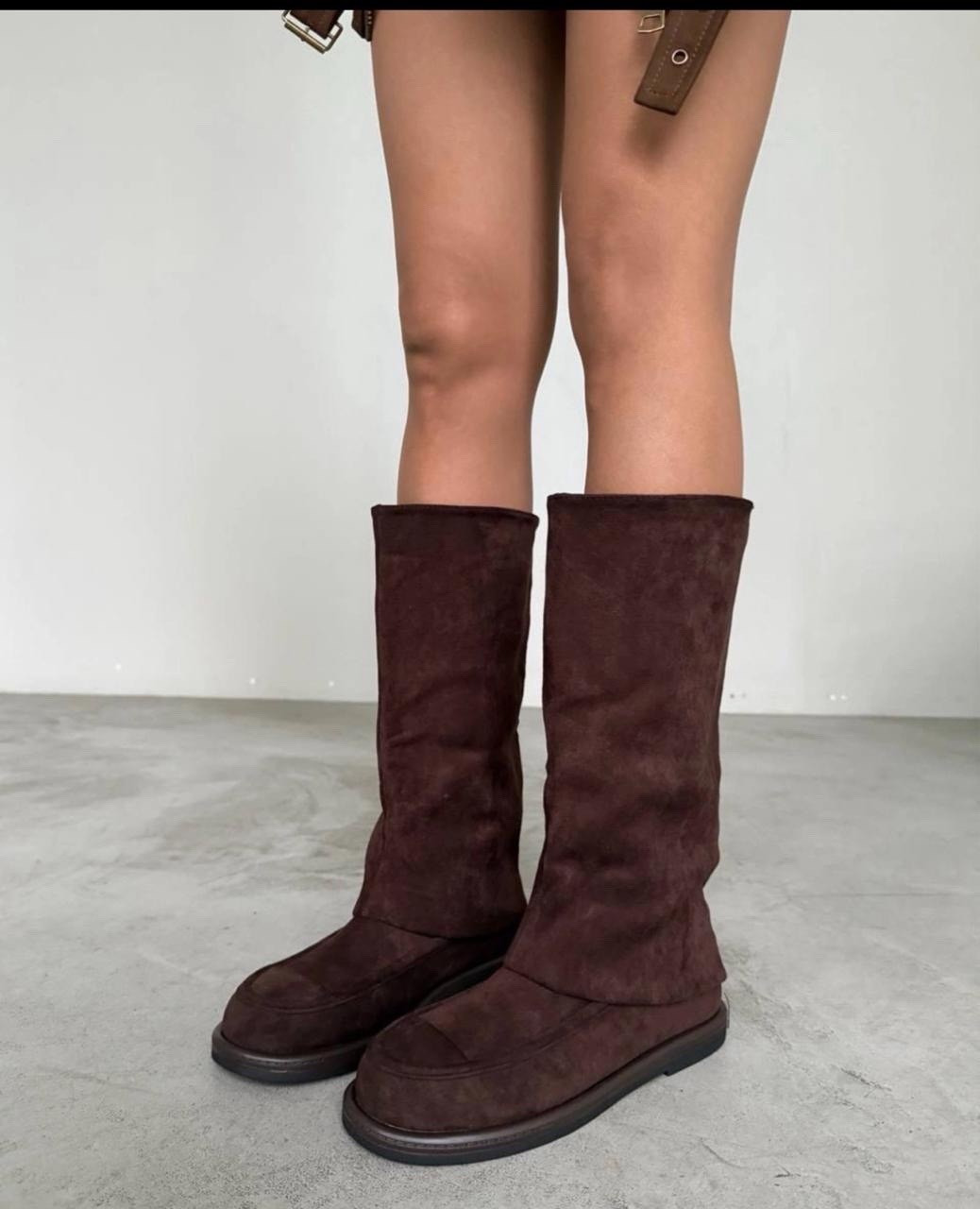 сапоги женские демисезонные замшевые j.macabu,сапоги замша,сапоги женские демисезонные замшевые,замшевые сапоги,сапоги женские демисезонные замшевые j.macabu цвет черный