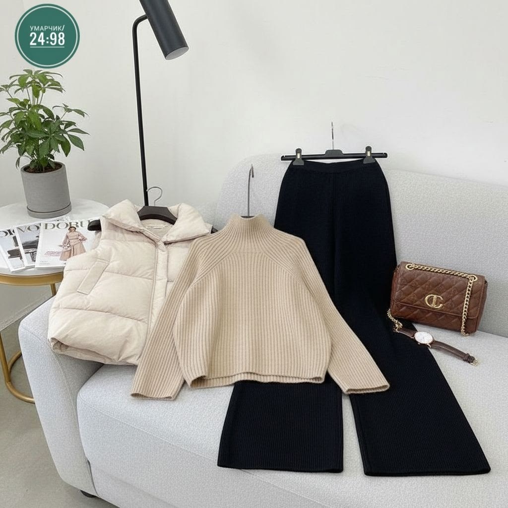 трикотажные костюмы,костюм повседневный,жилет женское,жилетка женская,жилет теплый