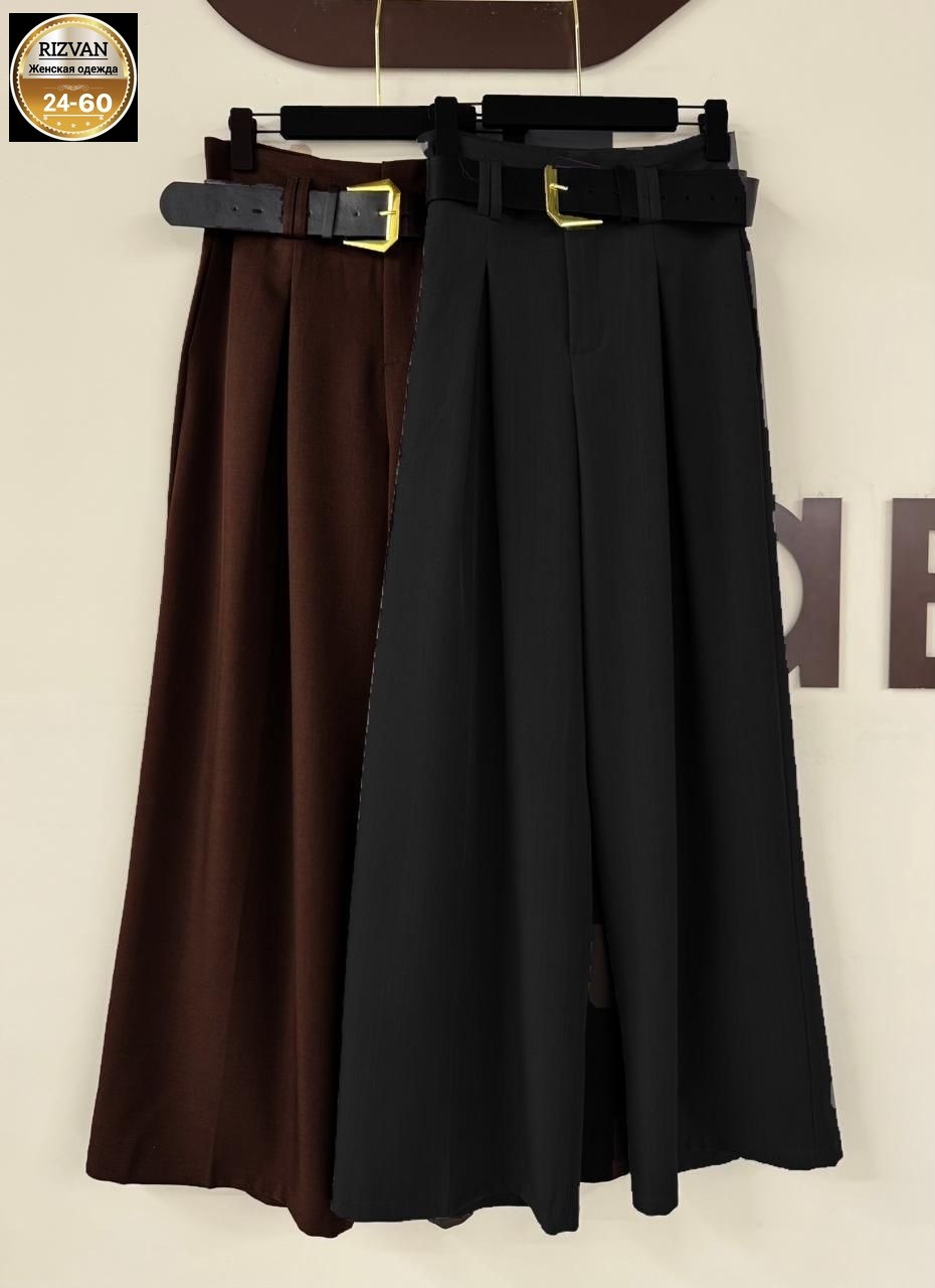 брюки-палаццо с завышенной талией,классические брюки,повседневные брюки,брюки палаццо женские,брюки палаццо женские коричневые