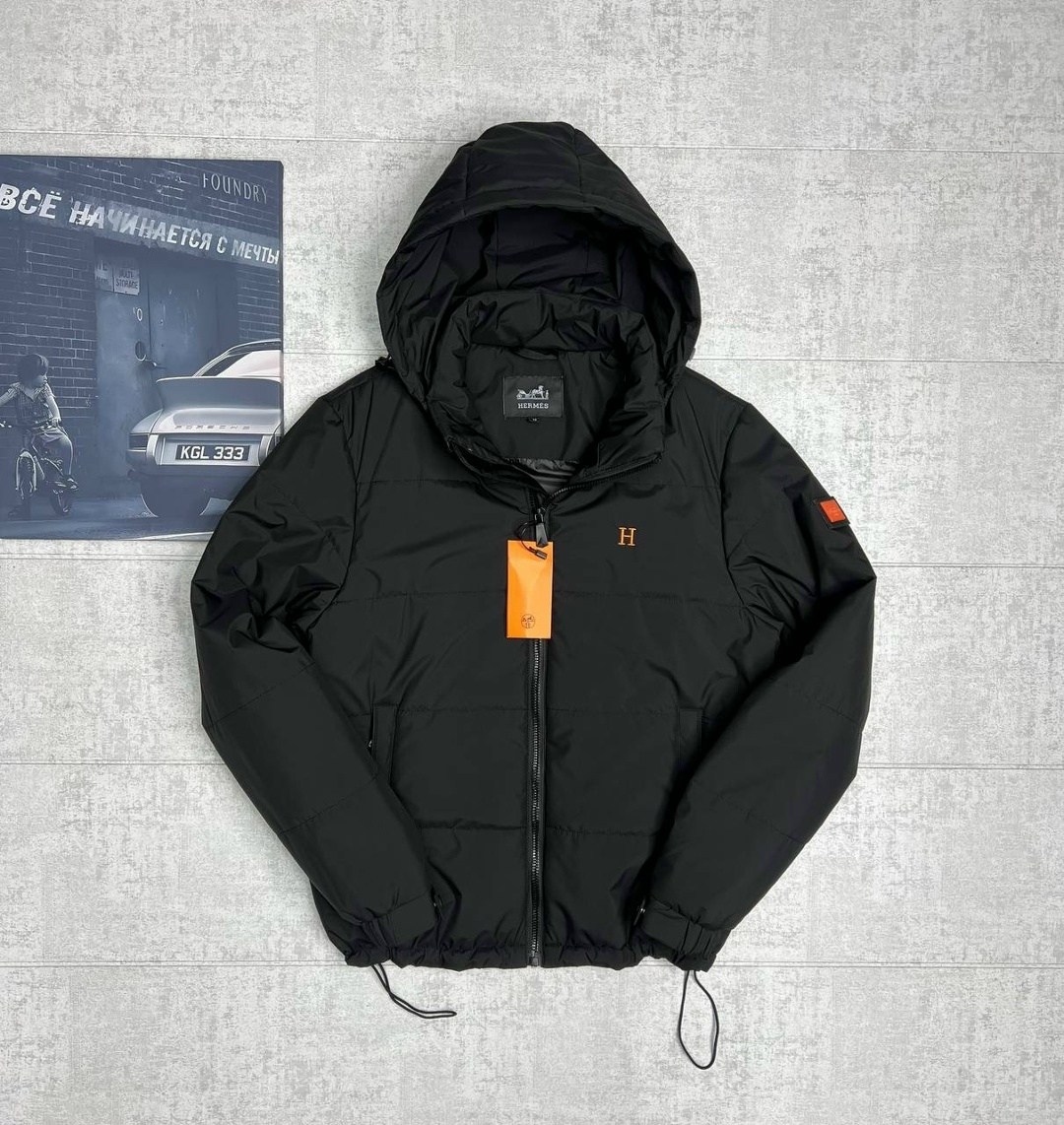зимняя мужская куртка hermes,мужская зимняя куртка,зимняя куртка hermes,мужской зимний пуховик от фирмы hermes,куртка зимняя
