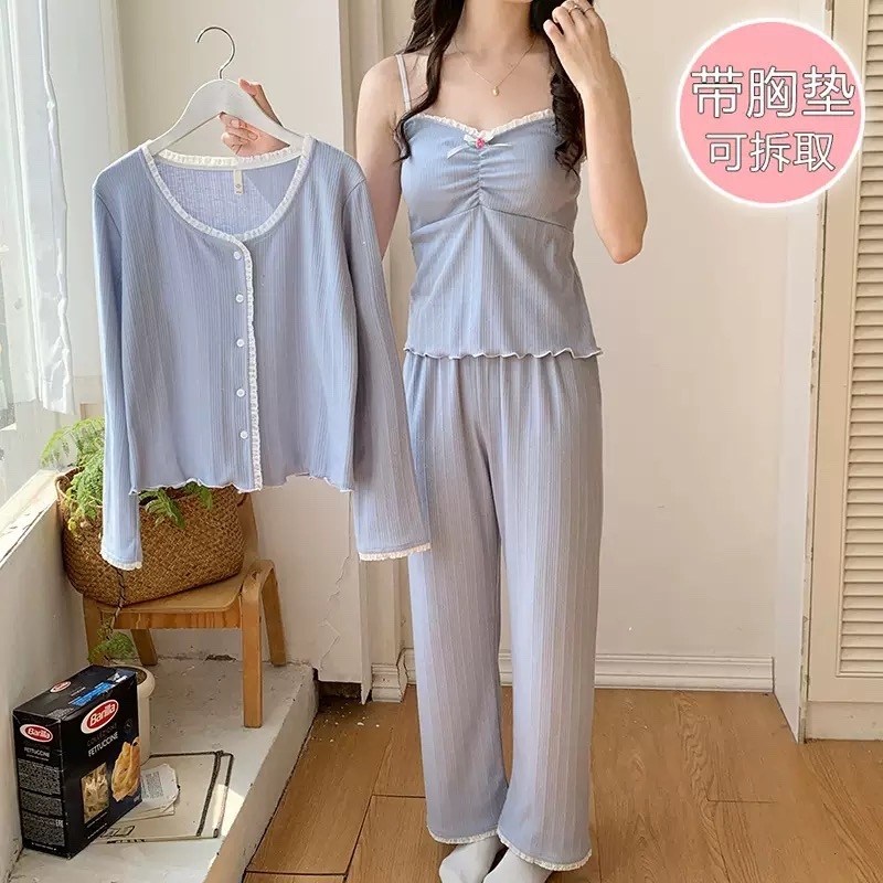 комплект пижама,женские пижамные комплекты,женский пижамный комплект из 3 предметов,повседневный пижамный комплект,женский пижамный комплект fdfklak из 3 предметов