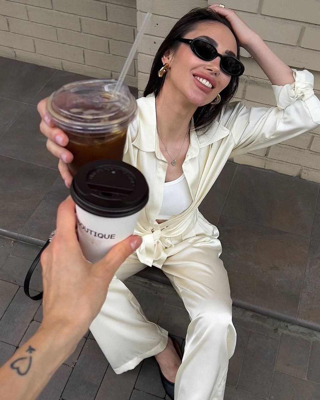 костюм в пижамном стиле,брючный костюм женский,шелковый костюм,женский костюм,костюм