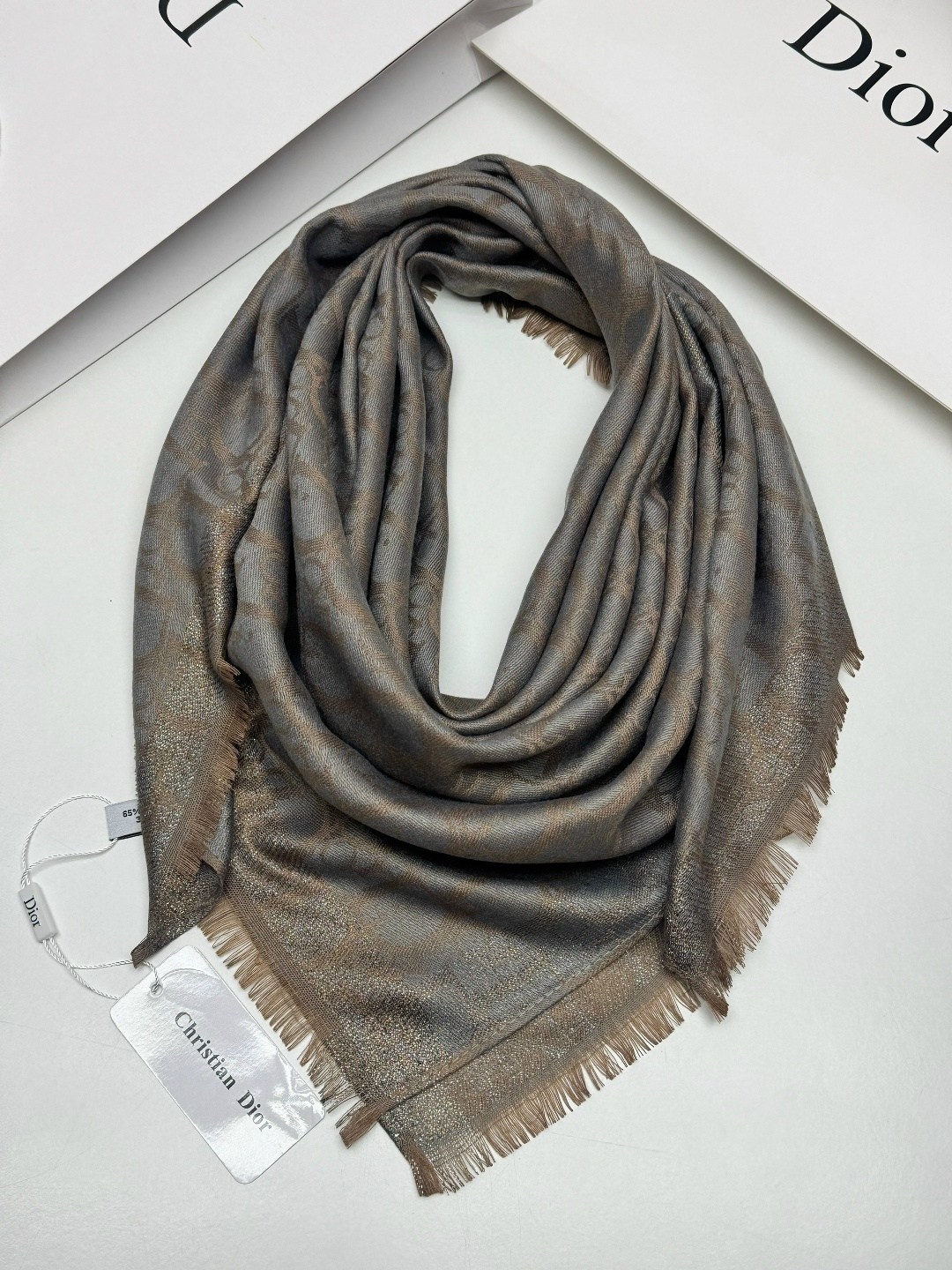 кашемировый шарф кристиан диор,брендовый платок,платок кашемировый,платки и шарфы,женский шарф