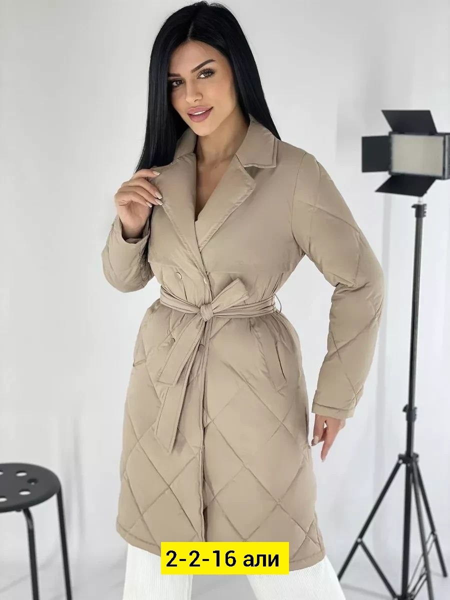 весеннее стеганое пальто женское,куртка женская,куртка женская демисезонная,куртка женская весенняя,пальто с поясом