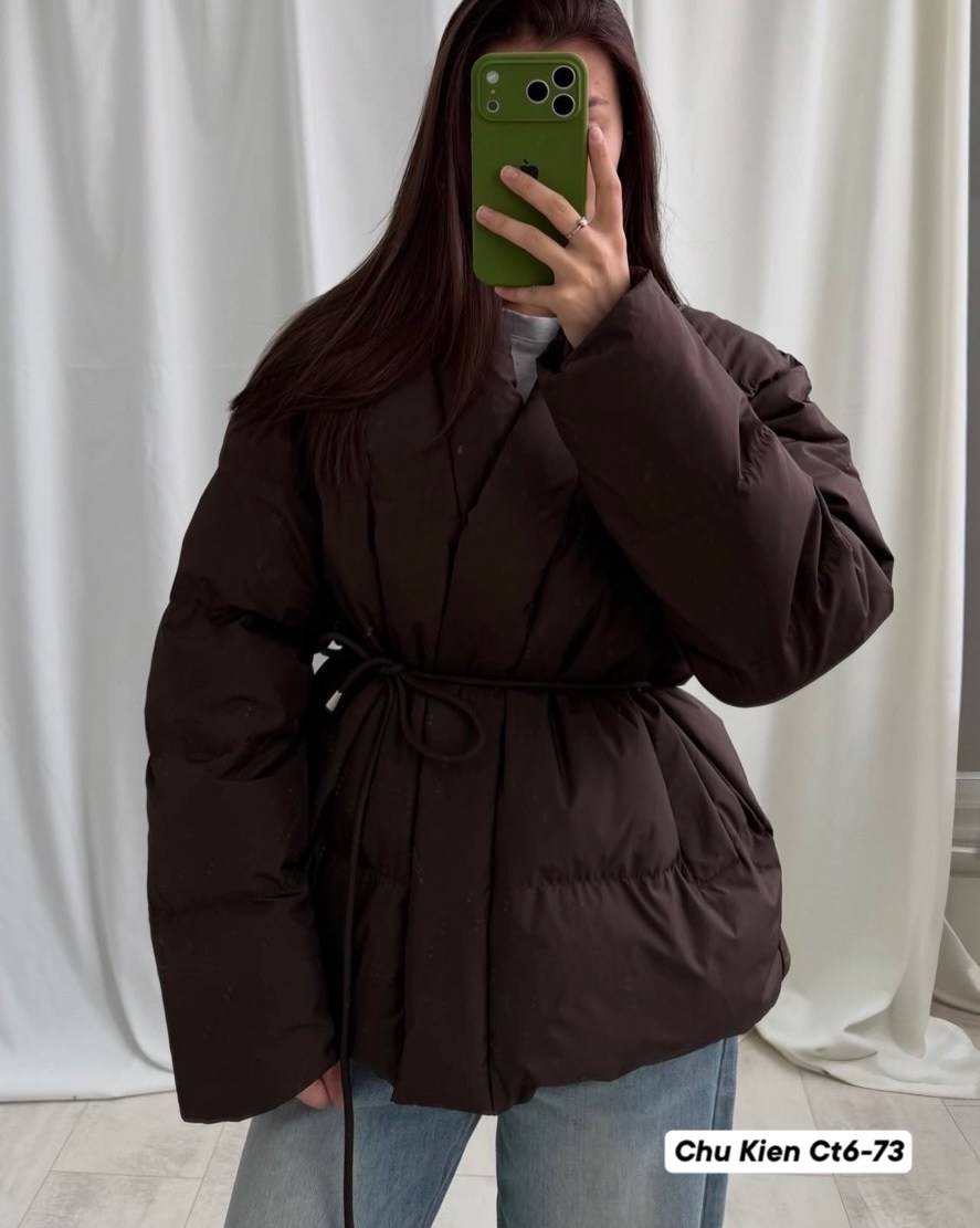 куртка с поясом,куртка женская,куртка оверсайз,куртка пуховик,пуховик с поясом