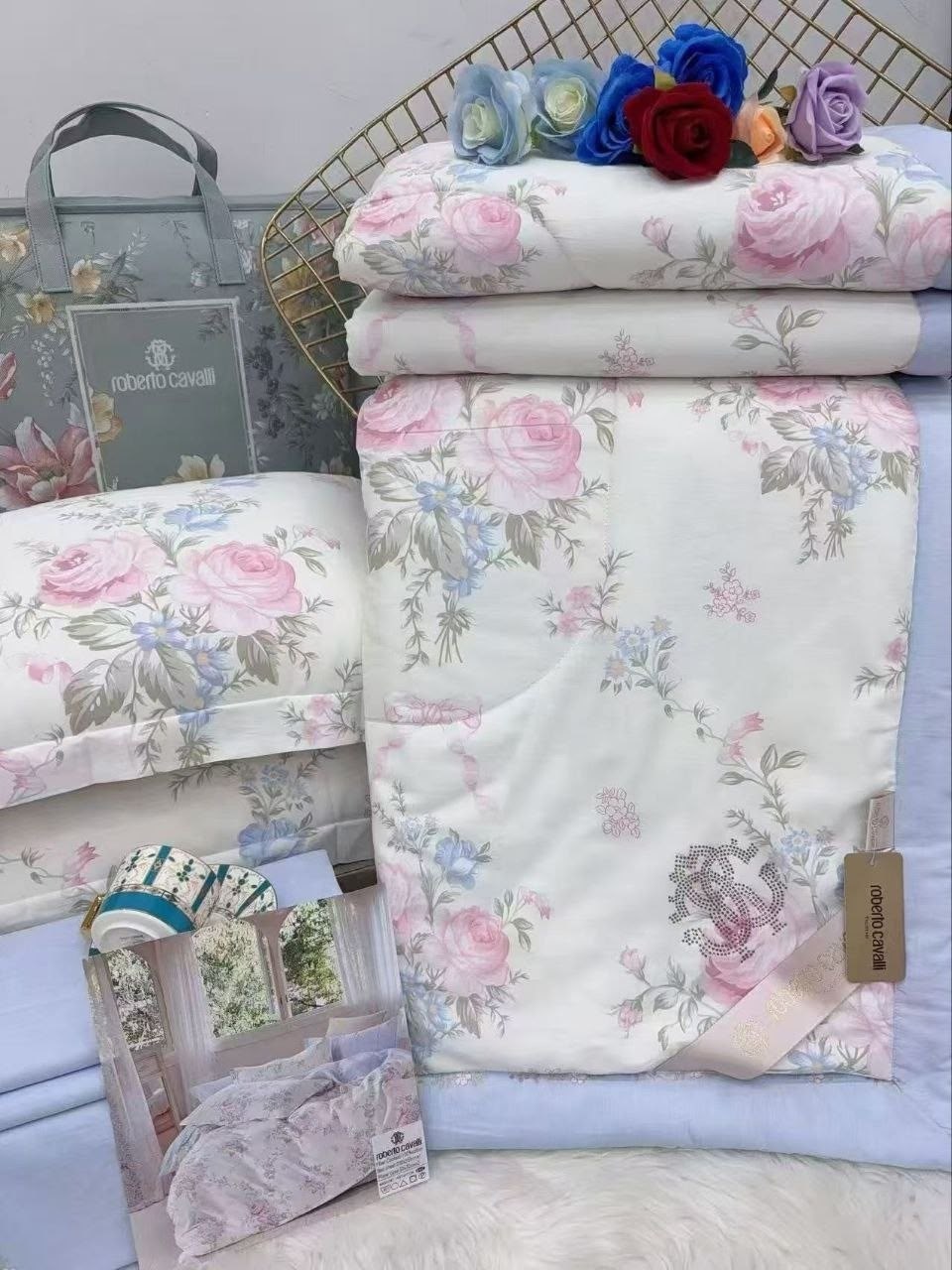 комплект постельного белья с одеялом roberto,комплект постельного белья с одеялом santfair,комплект постельного белья с одеялом евро,комплект постельного белья с готовыми одеялами,комплект постельного