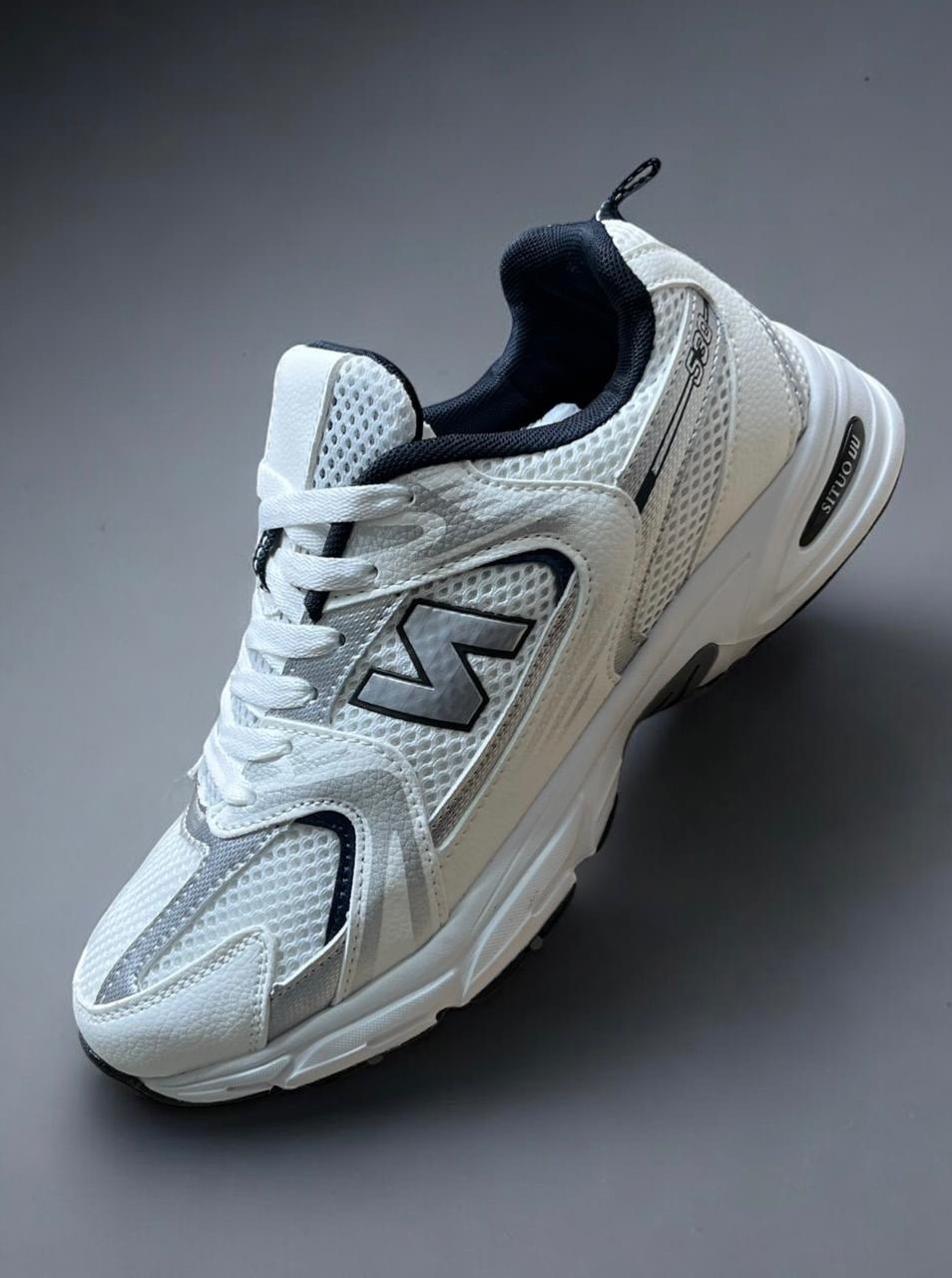 кроссовки new balance 530,кроссовки new balance,,new balance 530 white silver navy,мужские кроссовки new balance 530