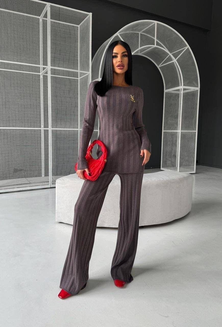 трикотажные костюмы,брючный костюм лапша,костюм женский трикотажный,брючный костюм,костюм лапша женский