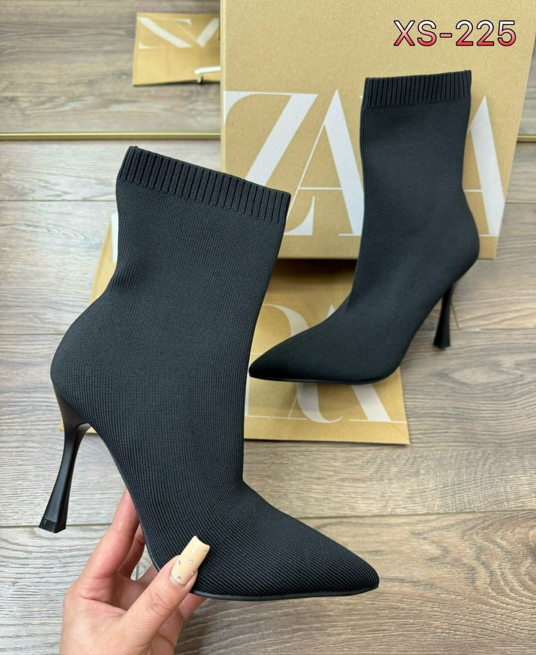 стильные ботильоны,ботильоны tendance шпилька,женские ботильоны с острым носком на высоком каблуке,модная ,ботильоны текстильные женские