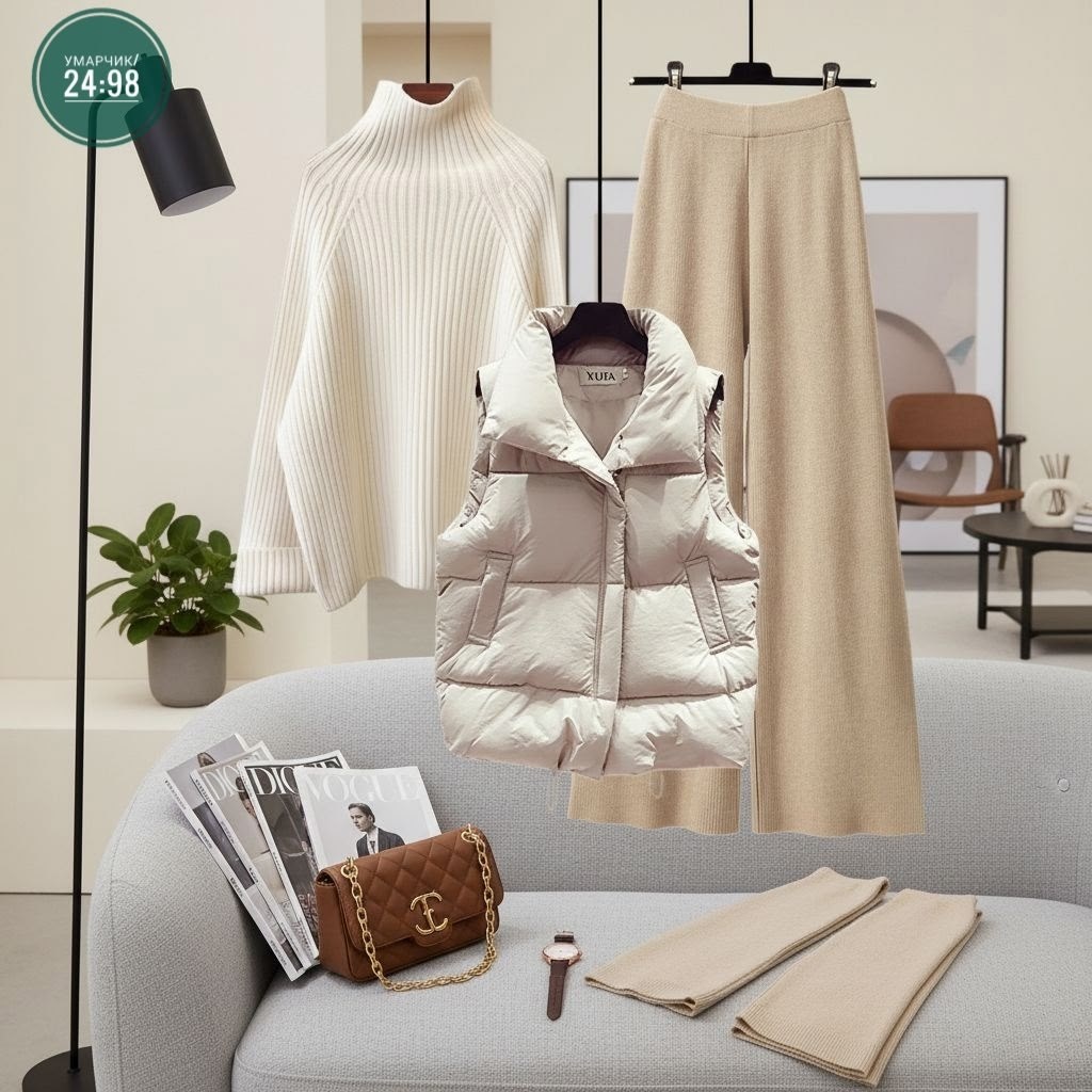 трикотажные костюмы,костюм повседневный,жилет женское,жилетка женская,жилет теплый