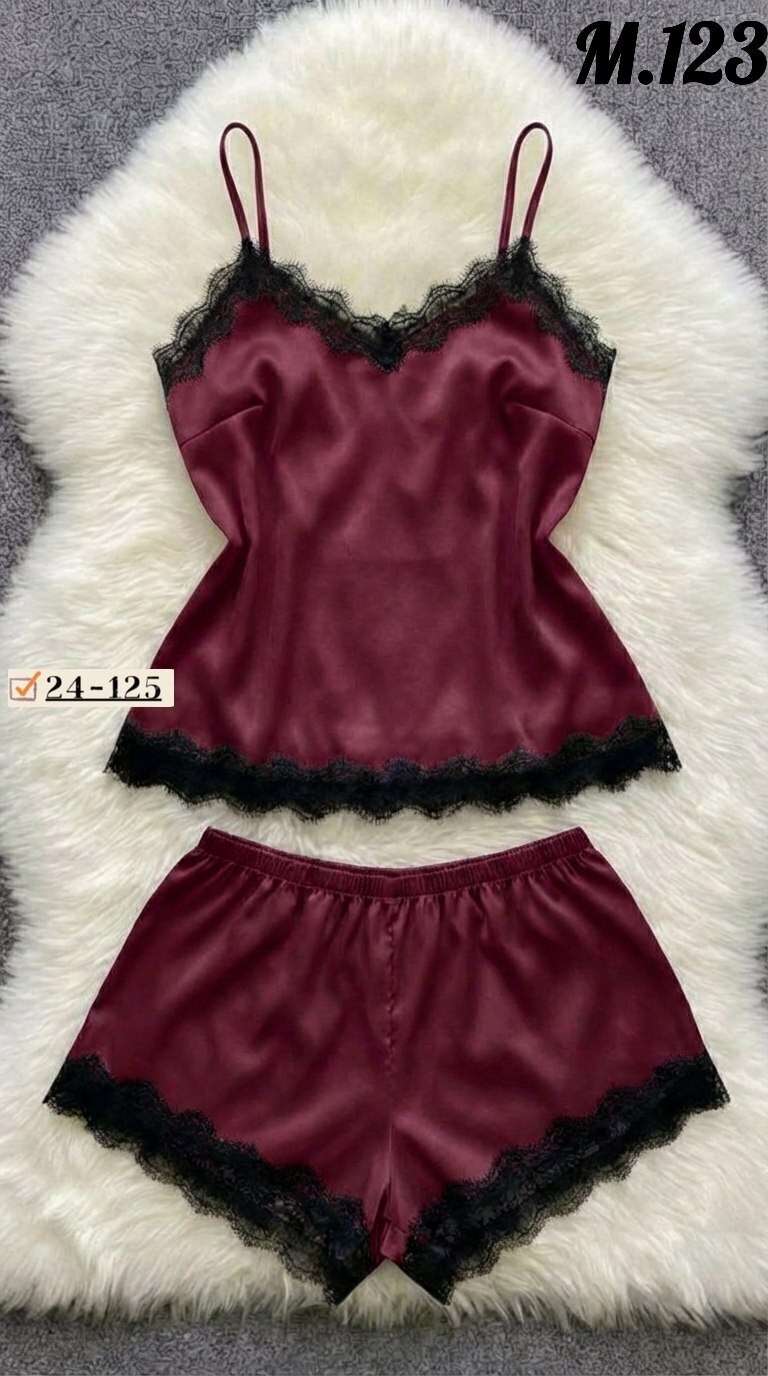 женская пижама,пижама комплект,пижама с кружевом,пижама женская комплект,шелковая пижама