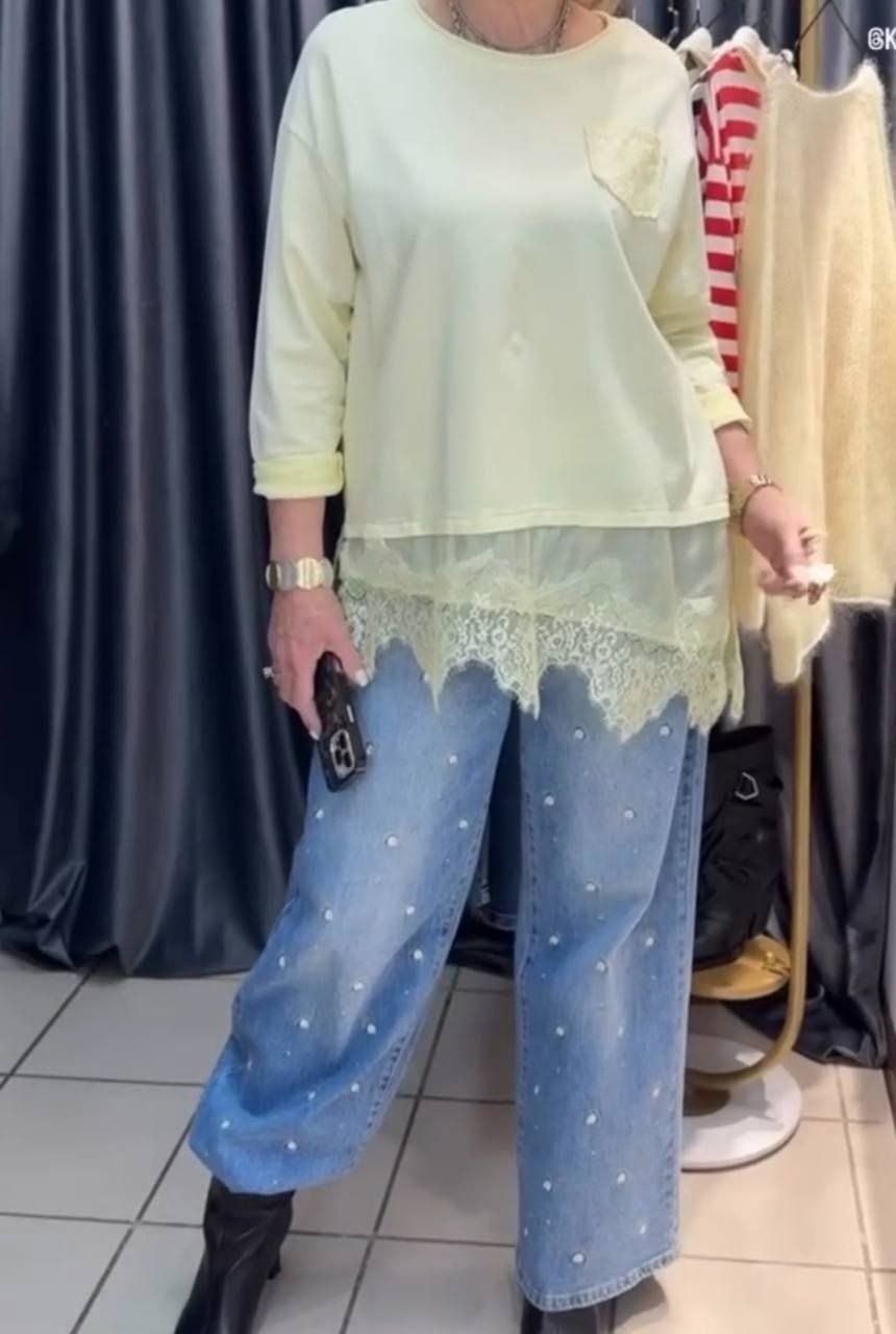 кофта женская,трикотажная кофта с кружевом,женские джемпера,вязаная кофта с белоснежным кружевом,женская туника