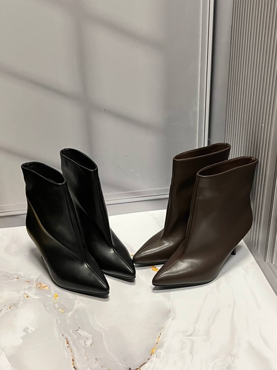 ,женские ботильоны с острым носком,ботильоны женские,модные ботильоны,ботильоны на каблуке