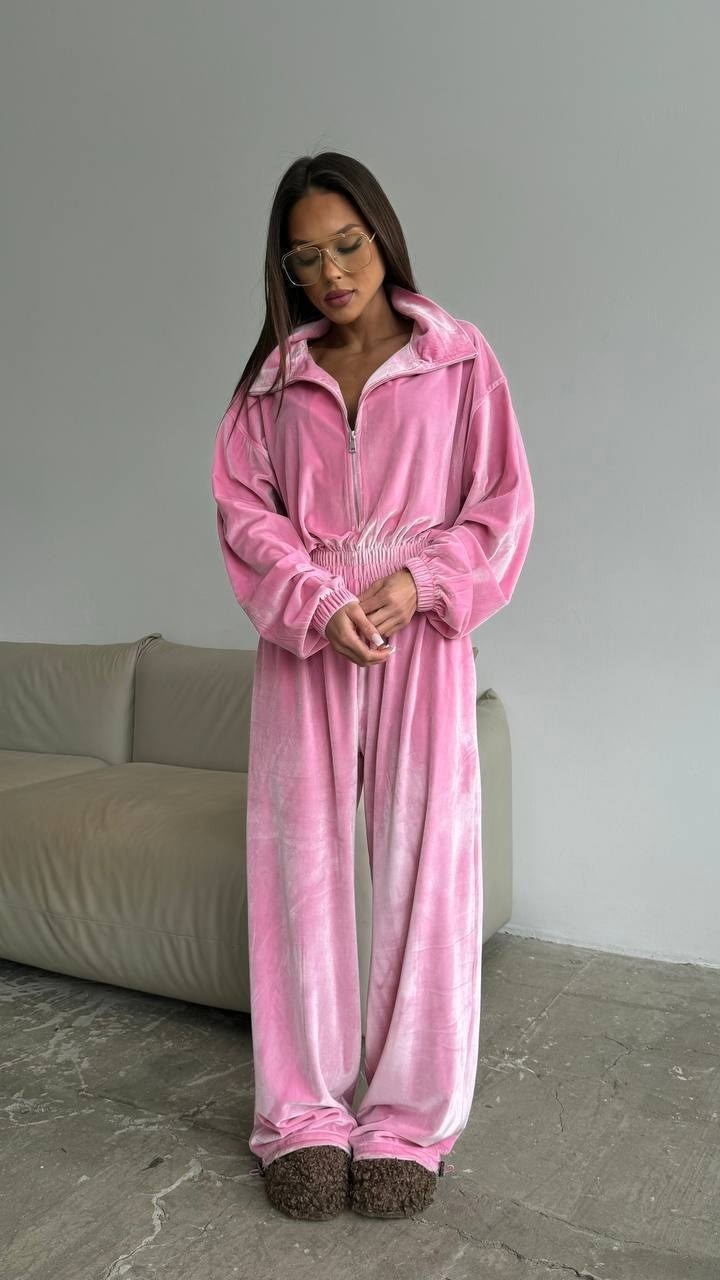 комбинезон из королевского велюра,велюровый спортивный костюм,велюровый костюм,женский велюровый комбинезон 42/48р,спортивный костюм велюровый арт. 10678594