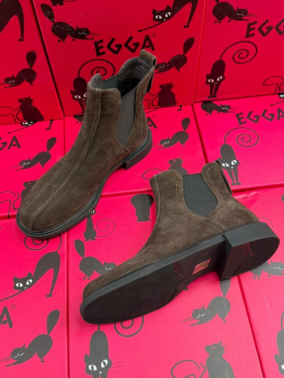 замшевые ботинки челси boss calev коричневый,,ботинки челси,ботинки челси экко мужские,ботинки челси мужские