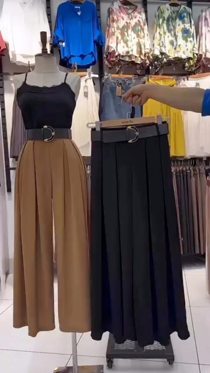 широкие брюки для женщин,брюки женские с широкими штанинами,женская плиссированная юбка с высокой талией,женские широкие брюки,женская длинная юбка