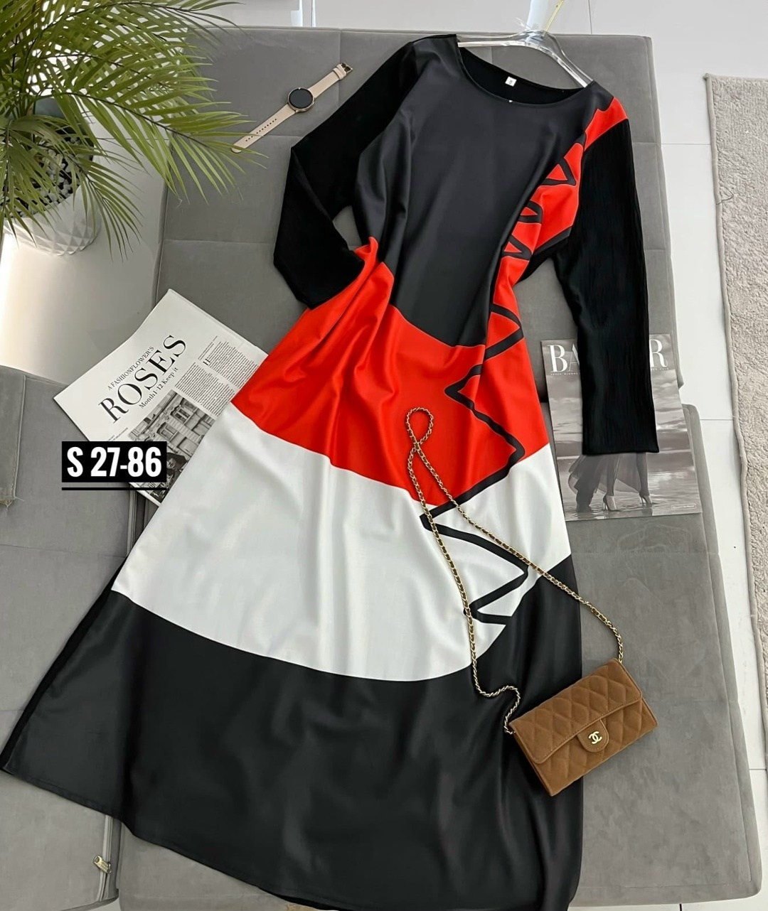 платье,женское платье,модное платье,платье комбинированное,юбка с кофтой