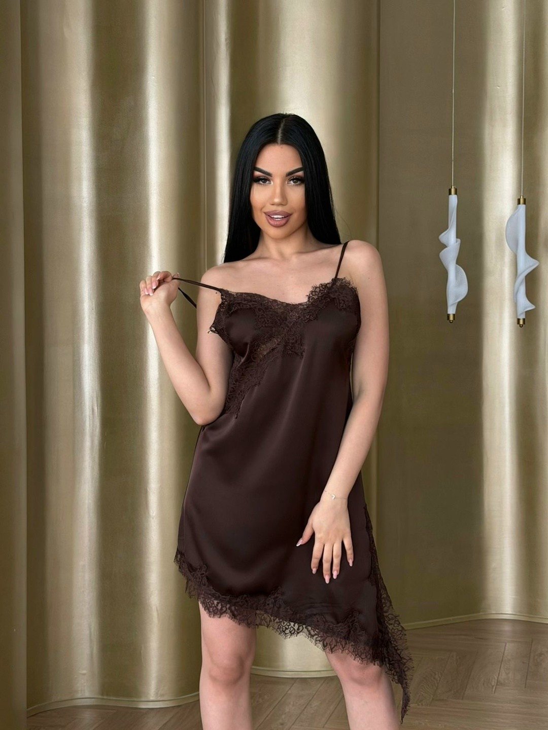 felisse сорочка 2712,ночная сорочка,cорочка женская ночная,ночная сорочка шелковая,женская сорочка