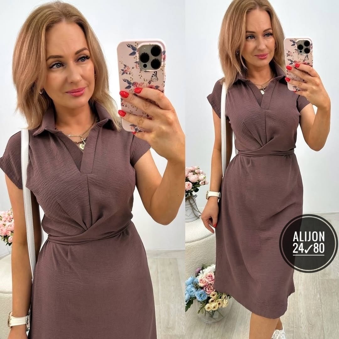 платье женский летний,платья платье летнее,женское летнее платье с поясом,платье стильное,платье женские