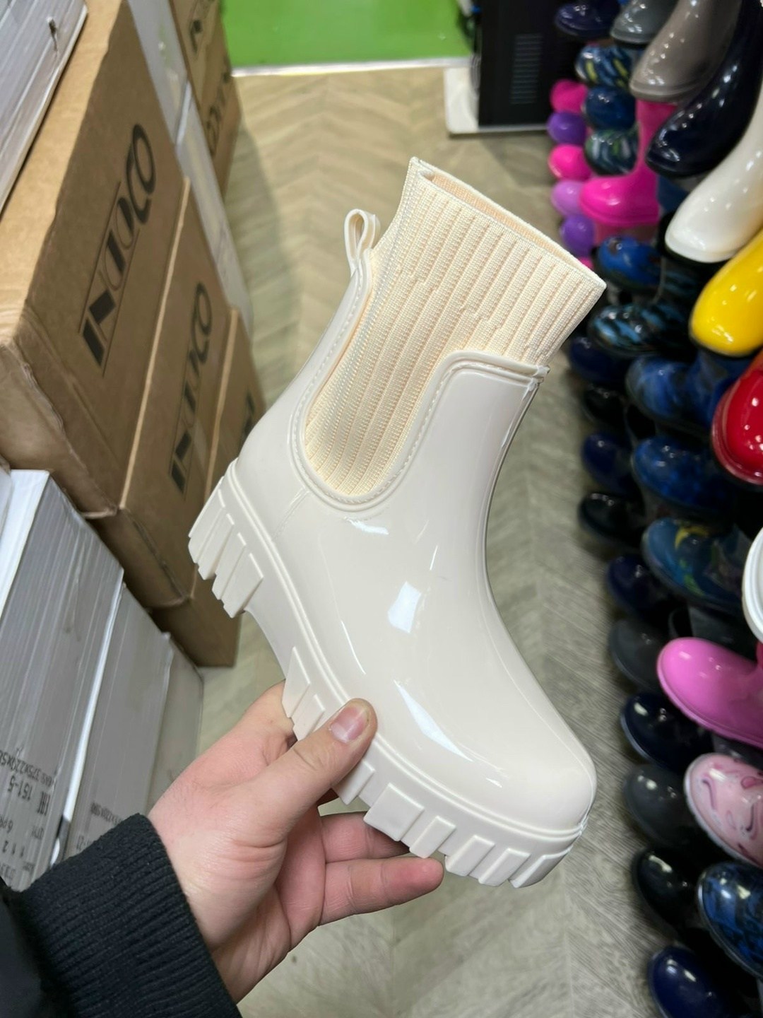 резиновые сапоги,сапоги резиновые женские,сапоги резиновые basvello,,женские резиновые водонепроницаемые сапоги