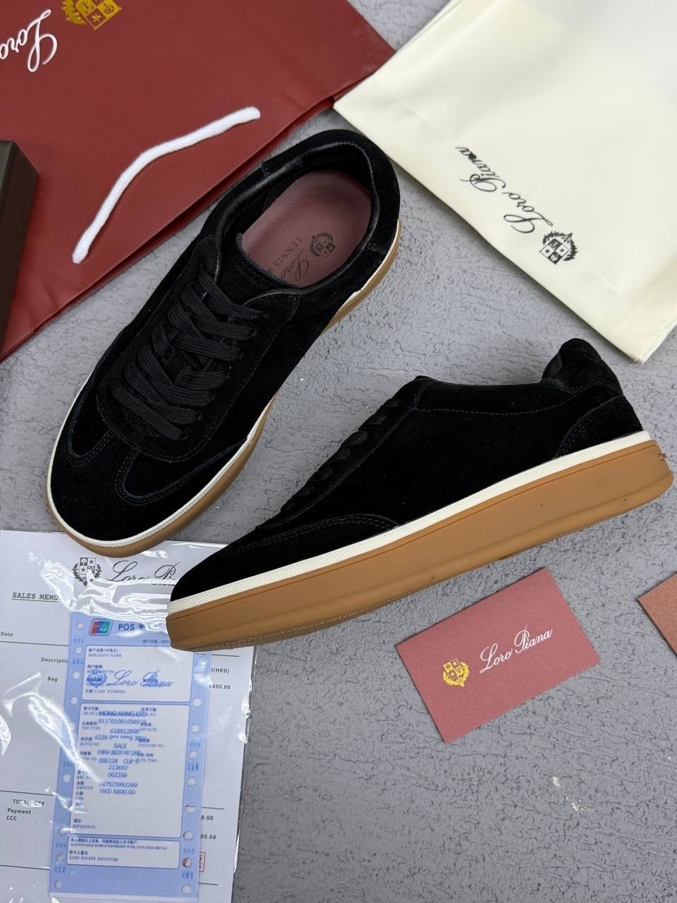 ,кроссовки loro piana,замшевые кроссовки,женские кроссовки из замши loro piana черные,кеды loro piana