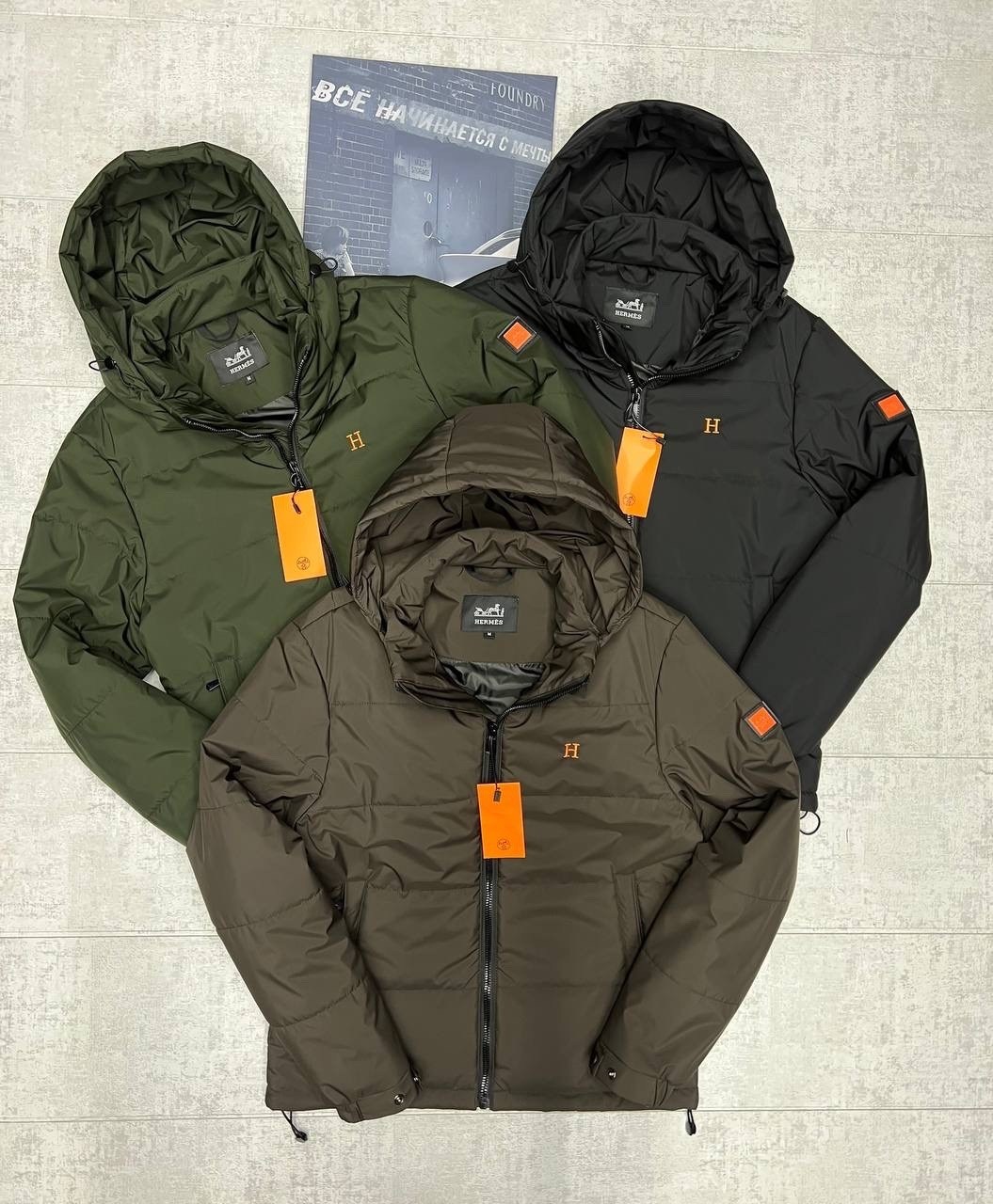 зимняя мужская куртка hermes,мужская зимняя куртка,зимняя куртка hermes,мужской зимний пуховик от фирмы hermes,куртка зимняя