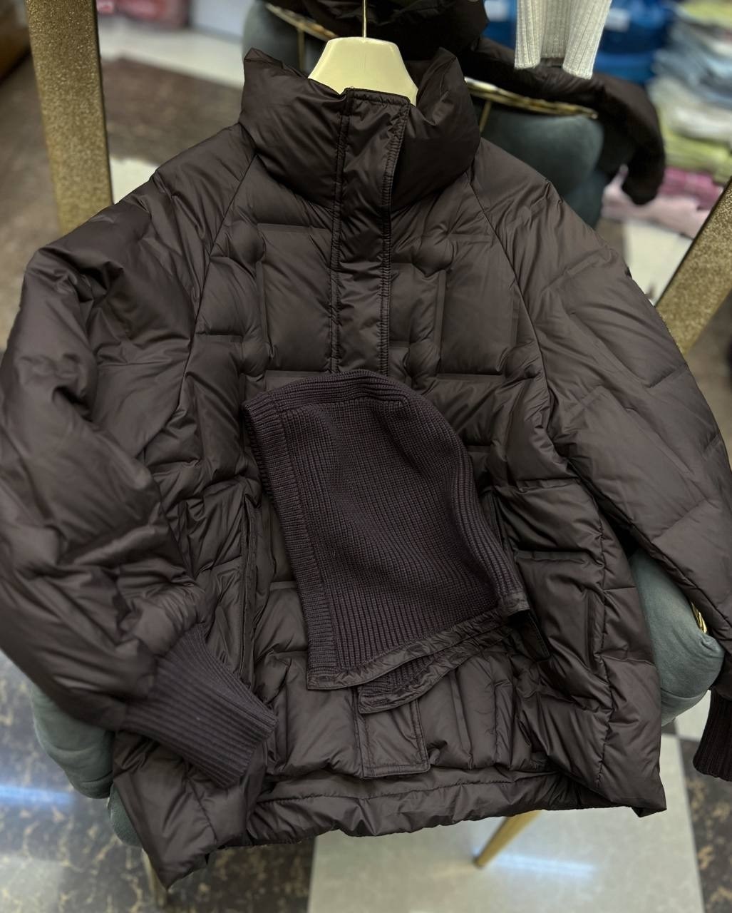 стильные пуховики,женский пуховик 90% на белом утином пуху,пуховик женский,пуховик,женская зимняя куртка-пуховик с капюшоном