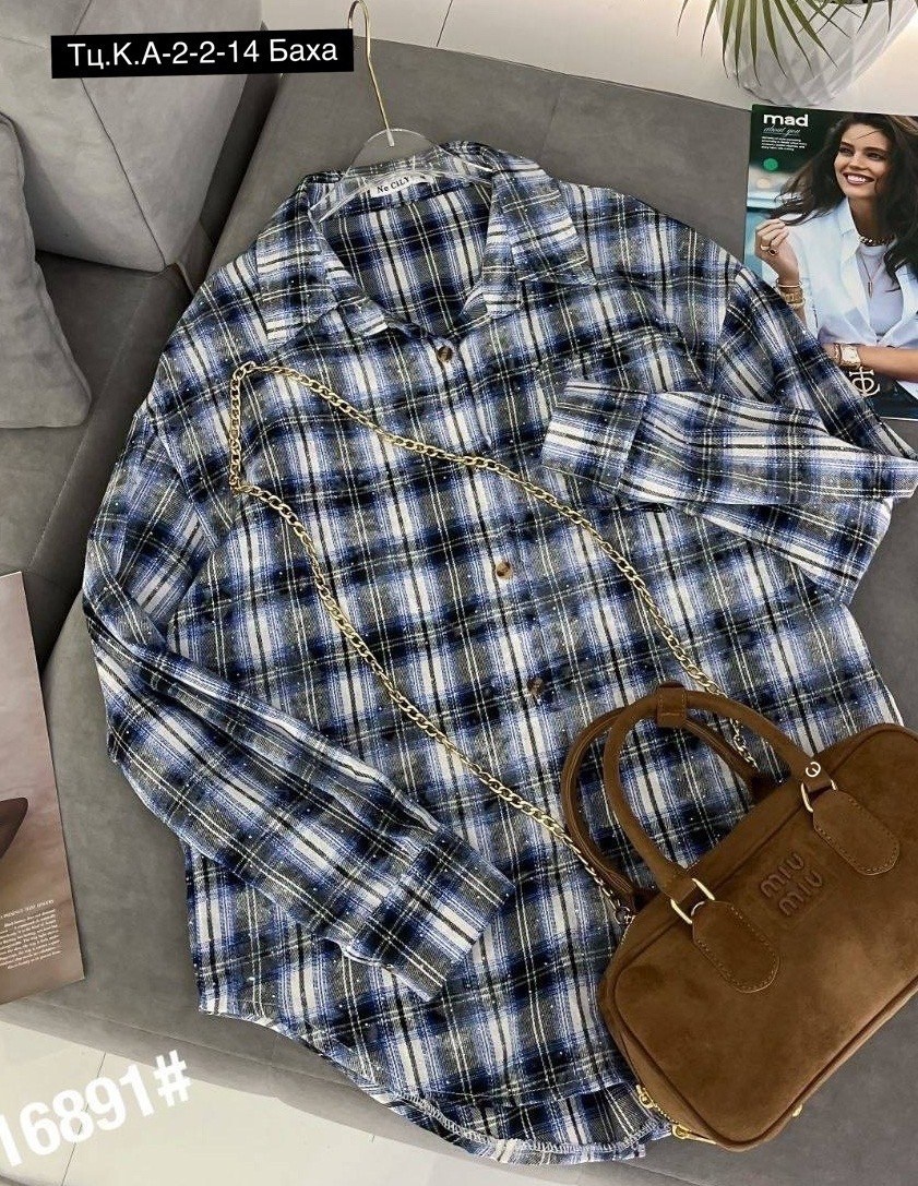 рубашка женская,рубашка женская оверсайз в клетку,рубашка женская 7007 клетка,рубашка женская 7007 "клетка № 4",рубашка в клетку женская