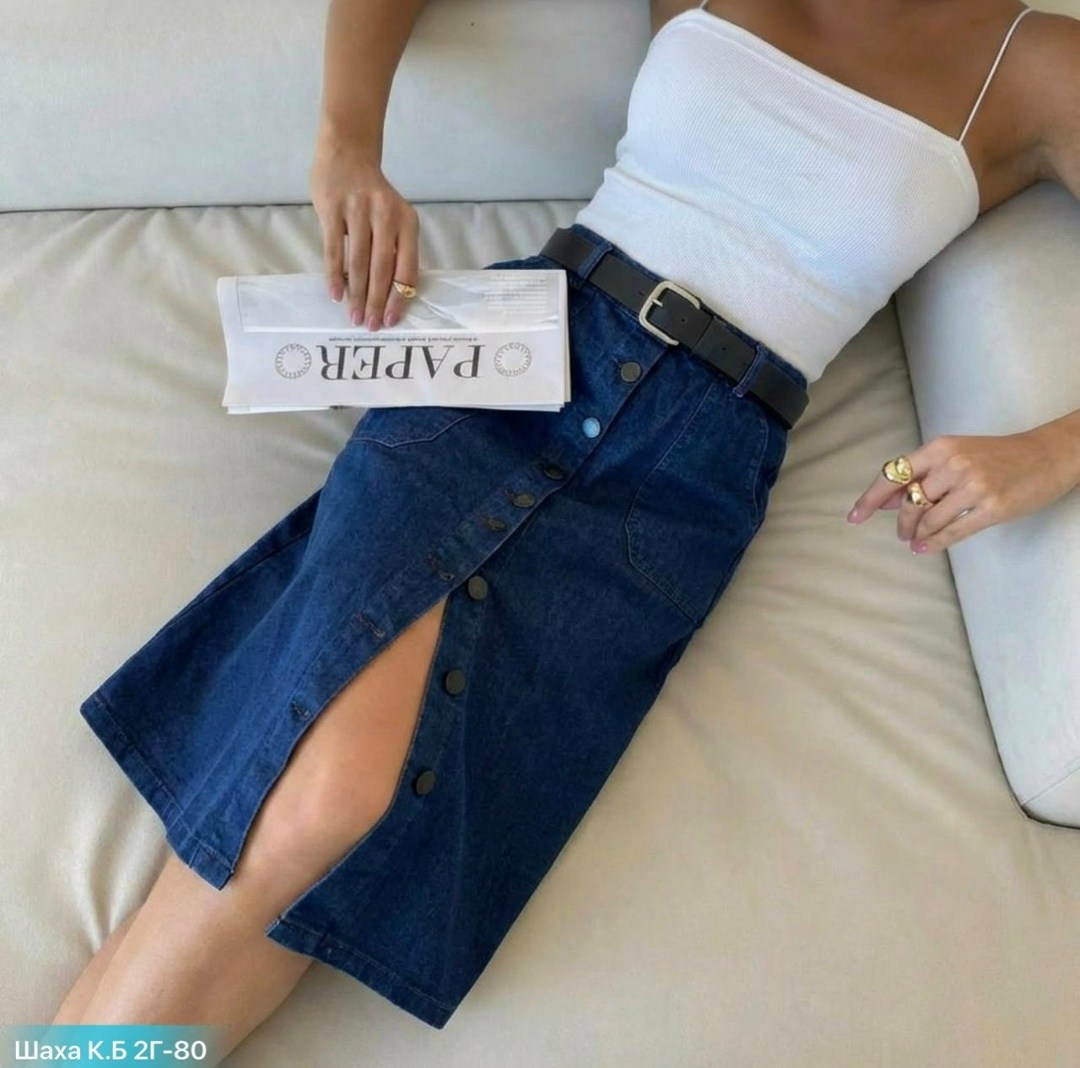 джинсовая юбка миди с пуговицами спереди,юбка джинсовая,женская джинсовая юбка,длинная джинсовая юбка,джинсовая юбка миди