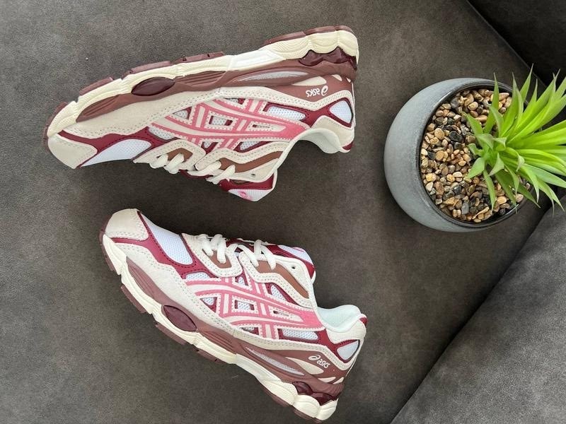 кроссовки asics,кроссовки asics gel nyc,кроссовки,кроссовки женские asics,кроссовки asics gel nyc cream mineral beige pink