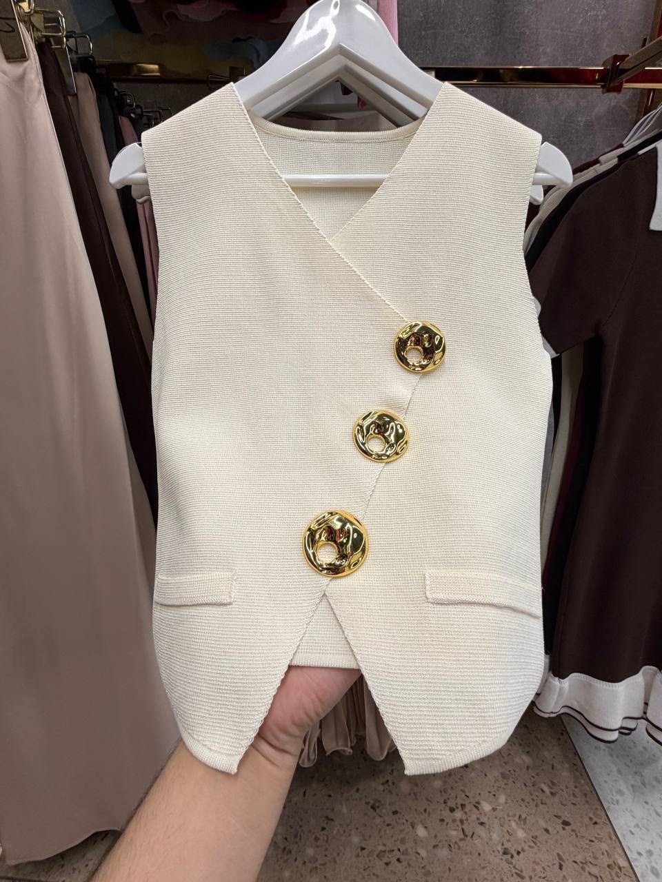 жилетка женская,жилет для женщин,женские жилеты,жилет на пуговицах,трикотажный жилет