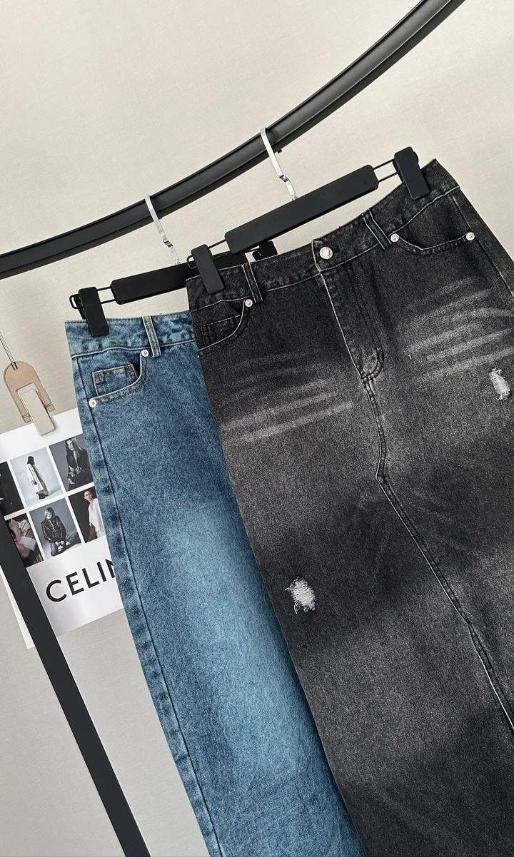 джинсовая юбка женская с высокой талией,юбка джинсовая женская,джинсовая юбка длинная,джинсовая юбка,женская длинная джинсовая юбка с разрезом и высокой талией в корейском стиле