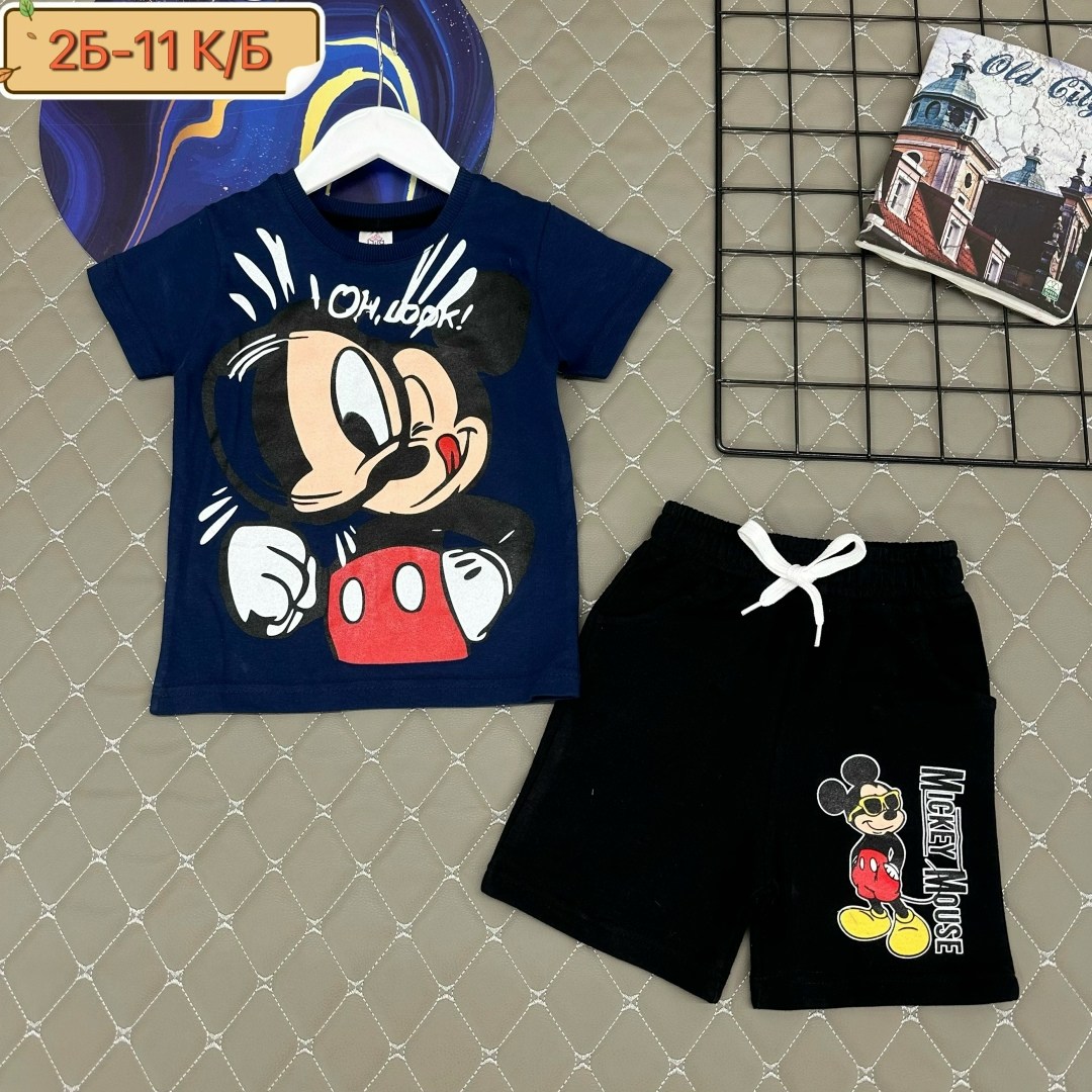 комплект одежды для мальчика,костюм для мальчика летний,костюм зара с микки маусом для мальчика, для мальчиков,комплект детской одежды для мальчика