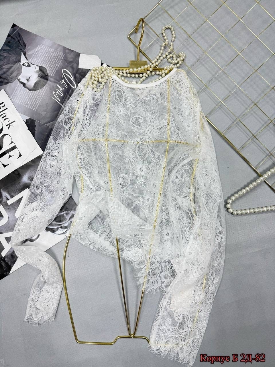 блузка женская нарядная из гипюра с топом,блузка гипюр,блузка женская нарядная urs из гипюра с топом,нарядная блуза,блузка гипюровая
