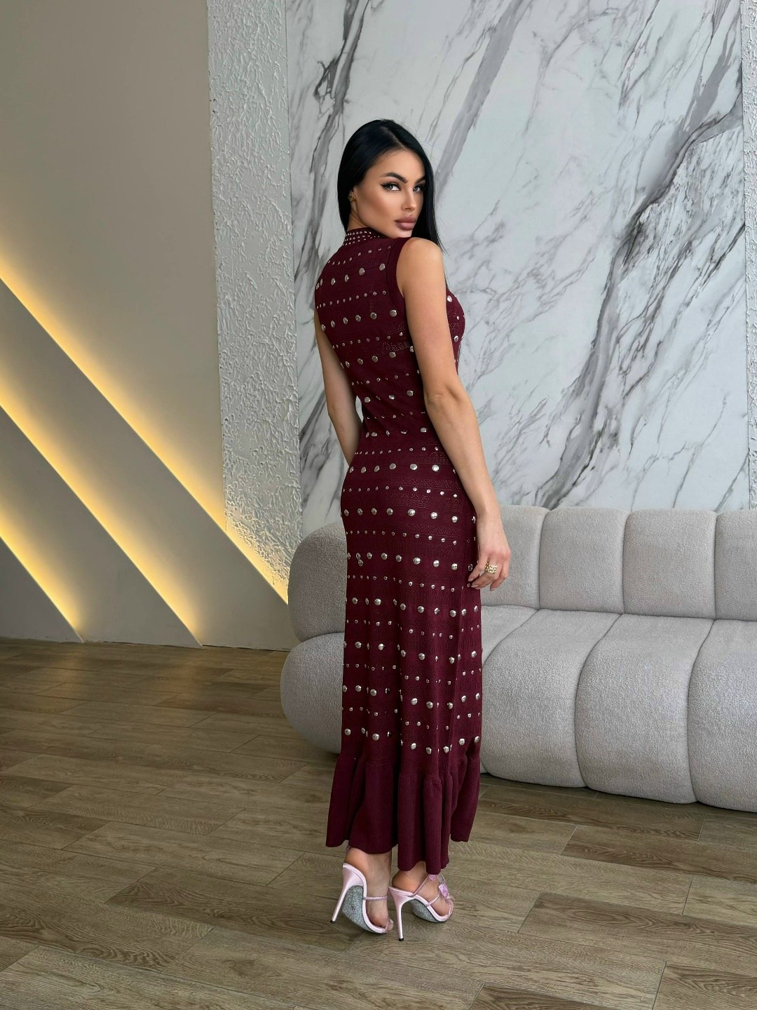 платье,шикарные платья,трикотажное платье,платье идеальное,бордовое платье