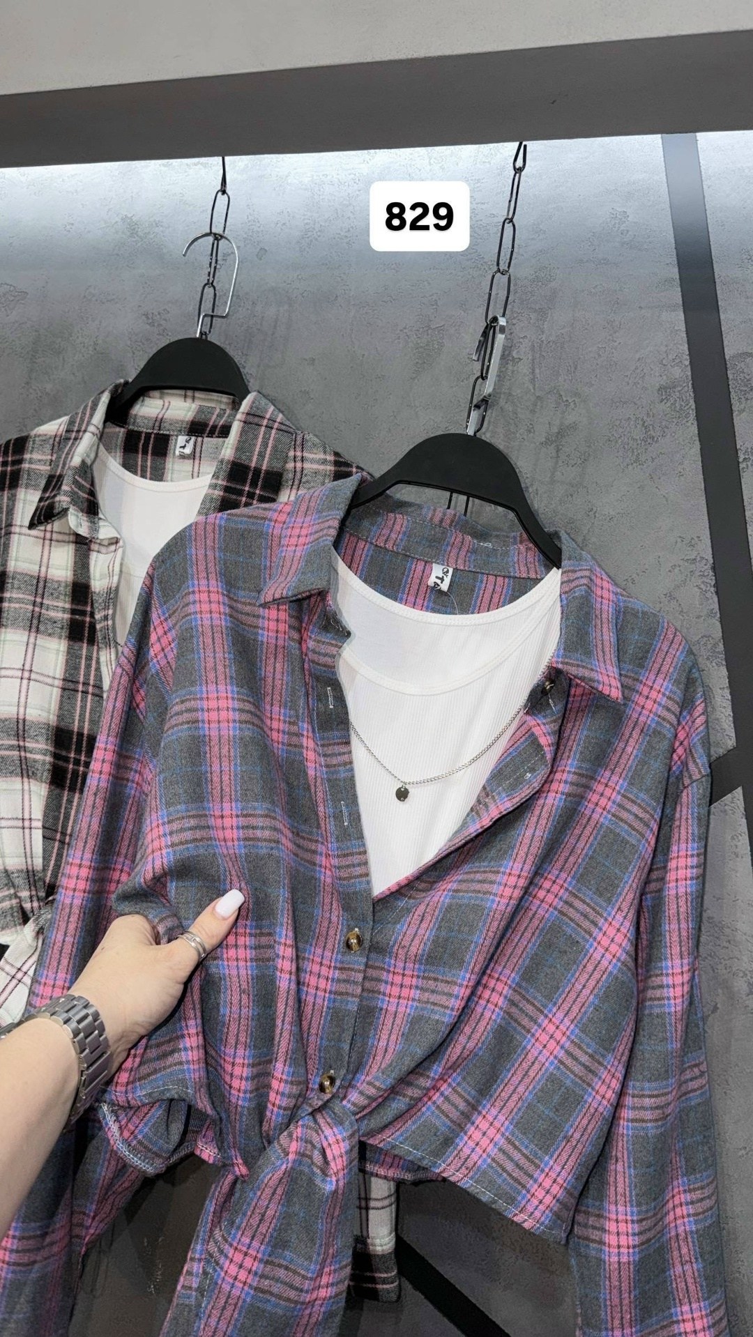 рубашка в клетку женская,рубашка в клетку оверсайз женская,рубашка женская,рубашка в клетку,рубашка в клетку оверсайз варенка umalook