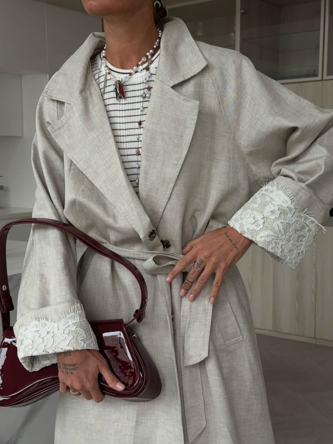 роскошный льняной тренч ermanо scervino,тренч женский,тренч,женские плащи,тренч женский льняной ermano scervino