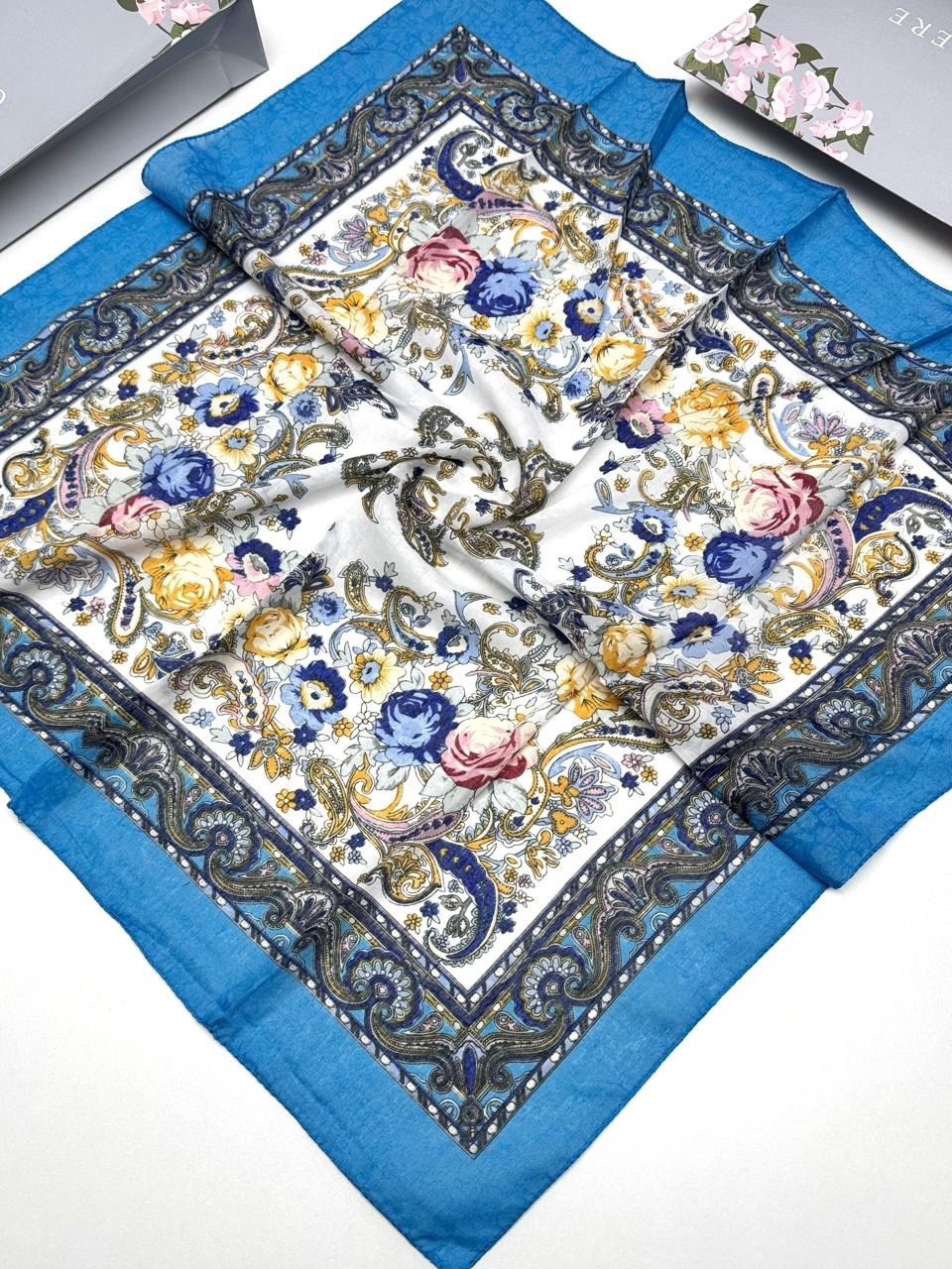 платок женский,платок женский с рисунком,коробки для платков,платок,красивый платок