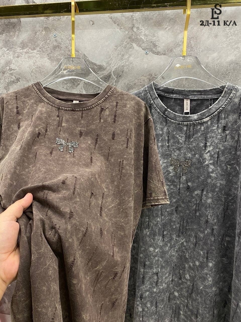 футболка с эффектом tie-dye (под варёнку) с камешками,женская футболка варенка оверсайз,футболка варёнка оверсайз,футболка оверсайз