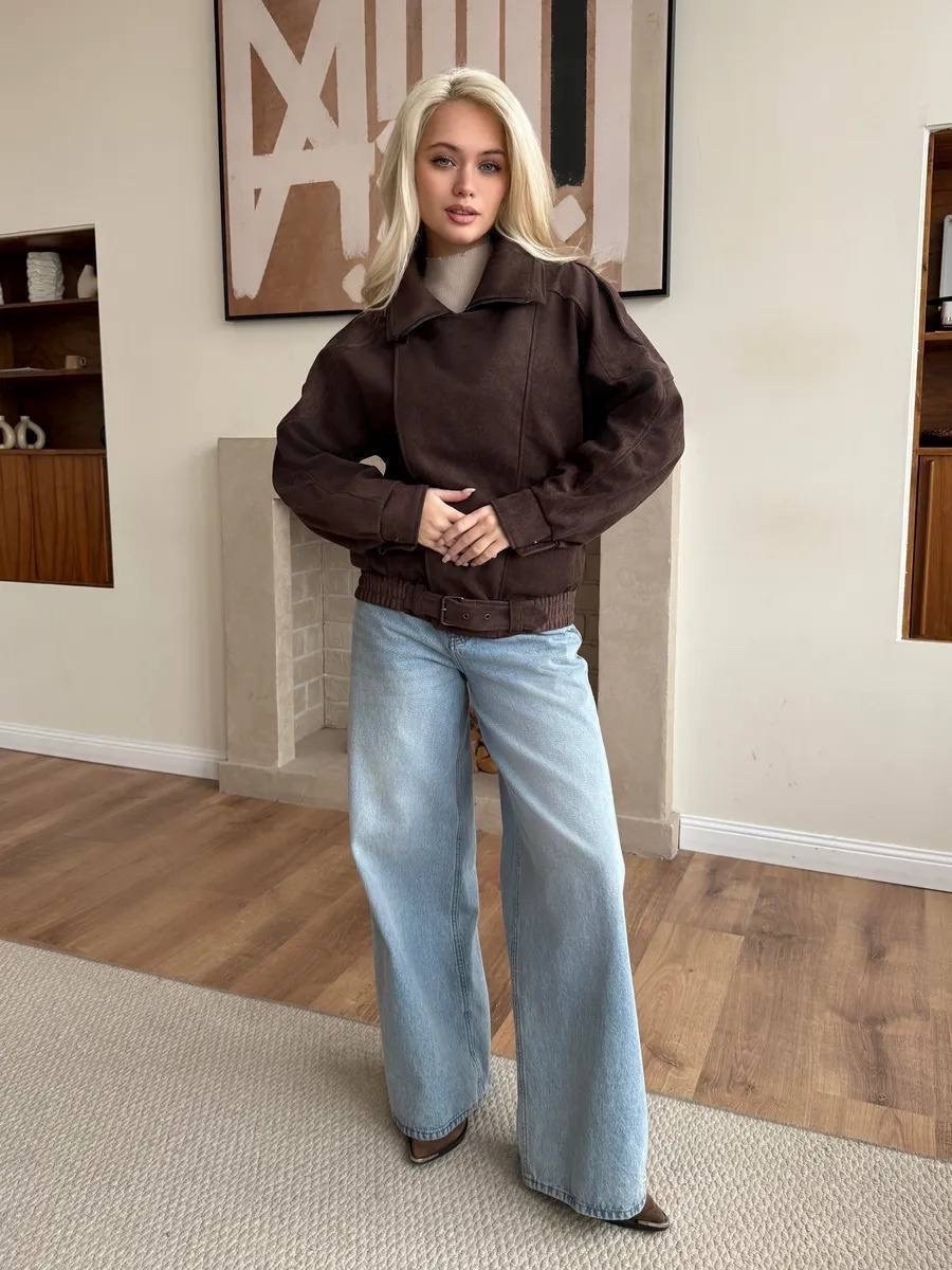 замшевая куртка,куртка из замши,женская куртка,куртка женская бомбер замшевая,винтажная замшевая куртка с отложенным воротником mesmeri