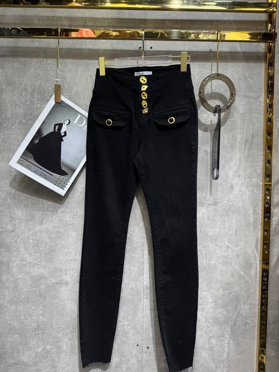 брюки balmain,джинсы брюки,брюки balmain женские,balmain джинсы женские черные,брюки зауженные