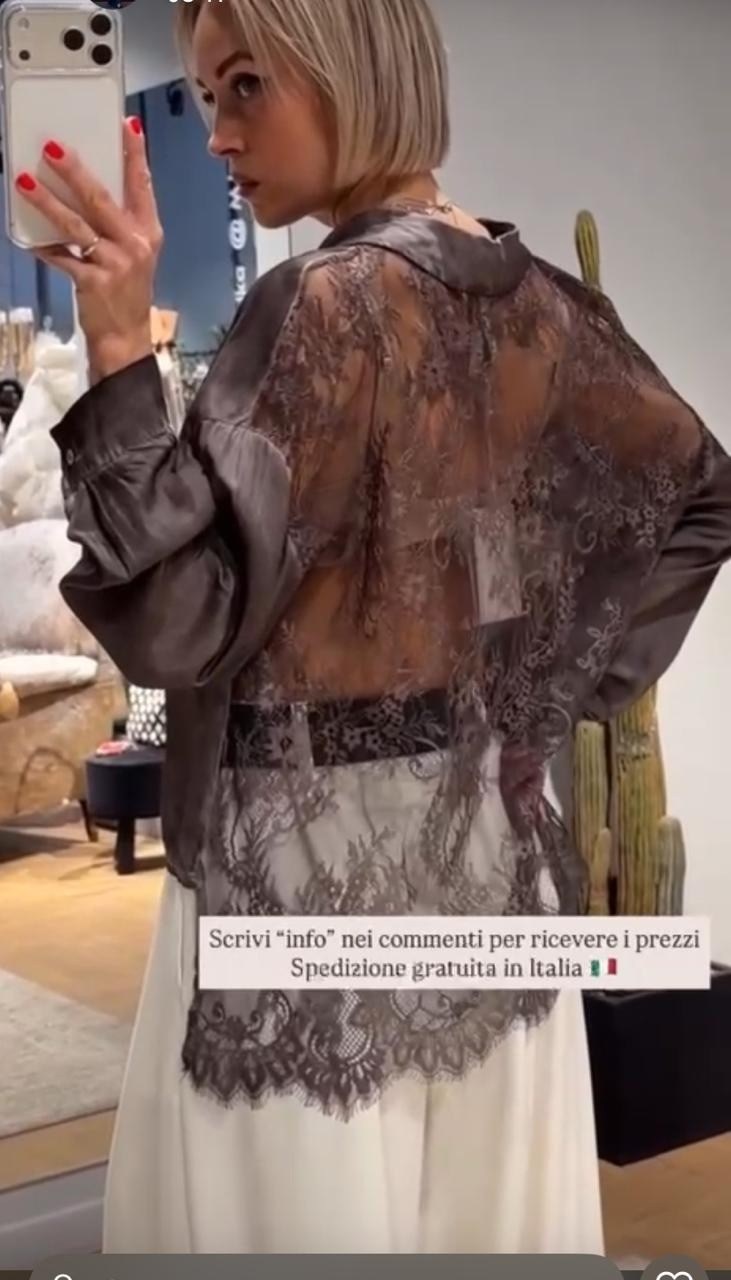 блузка модная,стильная блузка,блуза шелковая с кружевом,блузы,кружевная блузка