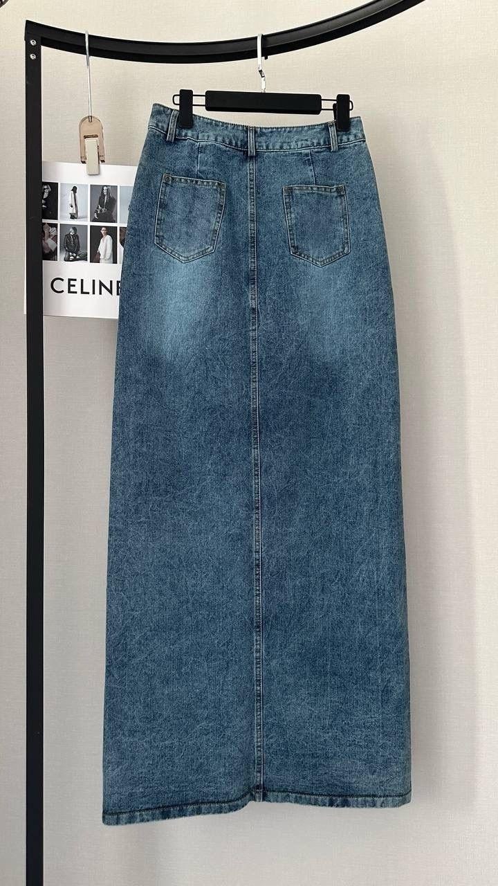 джинсовая юбка женская с высокой талией,юбка джинсовая женская,джинсовая юбка длинная,джинсовая юбка,женская длинная джинсовая юбка с разрезом и высокой талией в корейском стиле