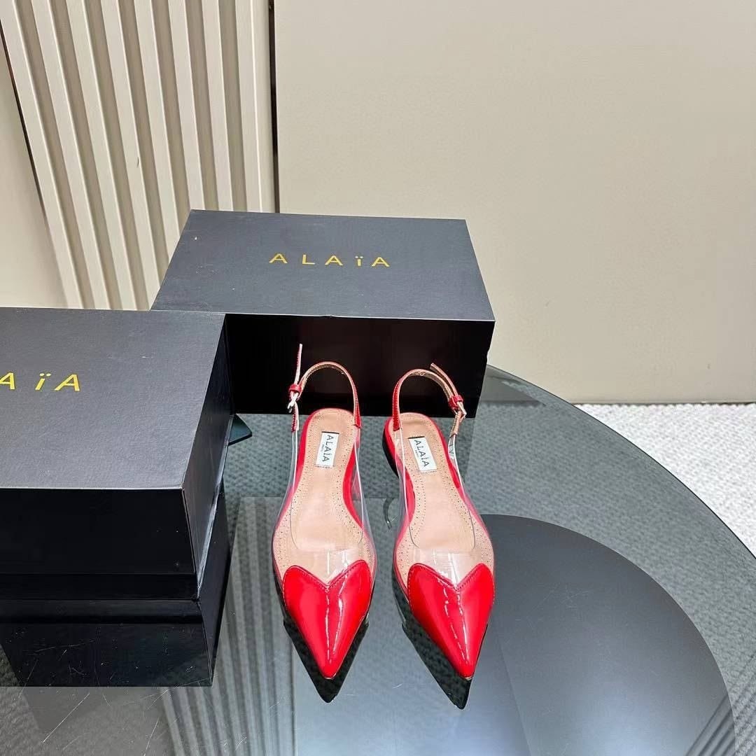 босоножки alaia,женские босоножки,туфли женские,босоножки красные,модная женская