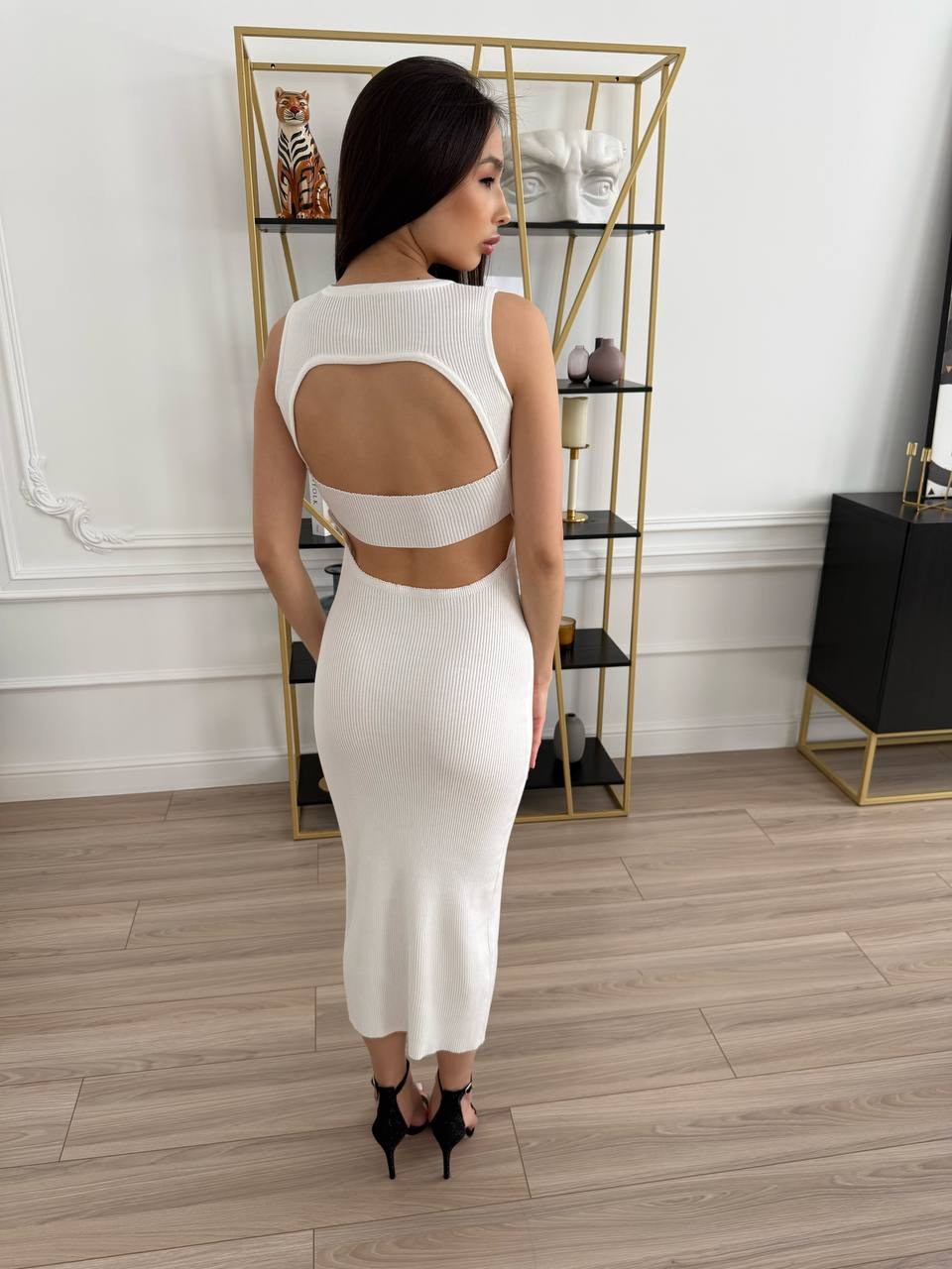 облегающее платье,трикотажное платье,вязаное платье,платье женская,платье женское белое