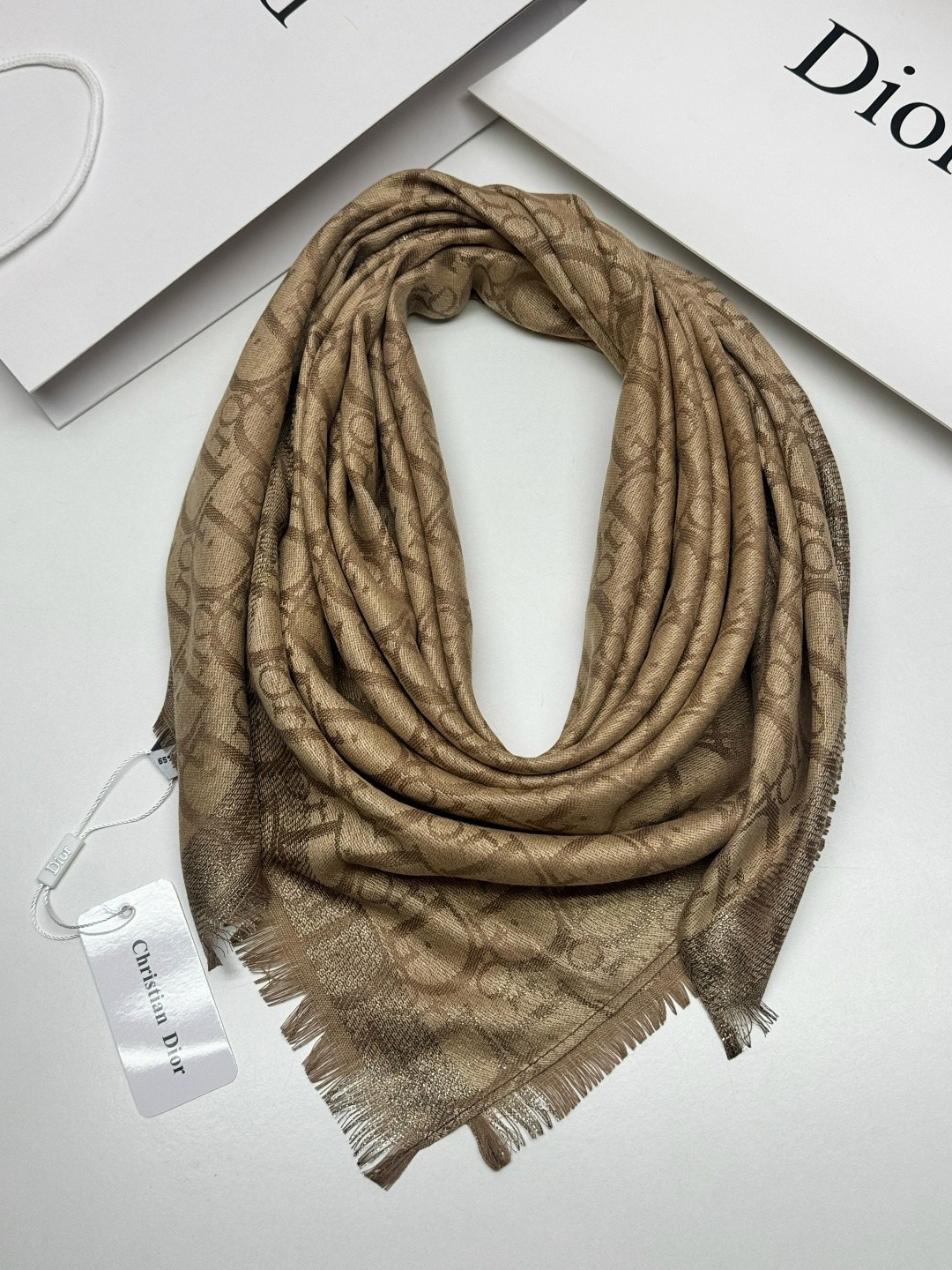 кашемировый шарф кристиан диор,брендовый платок,платок кашемировый,платки и шарфы,женский шарф