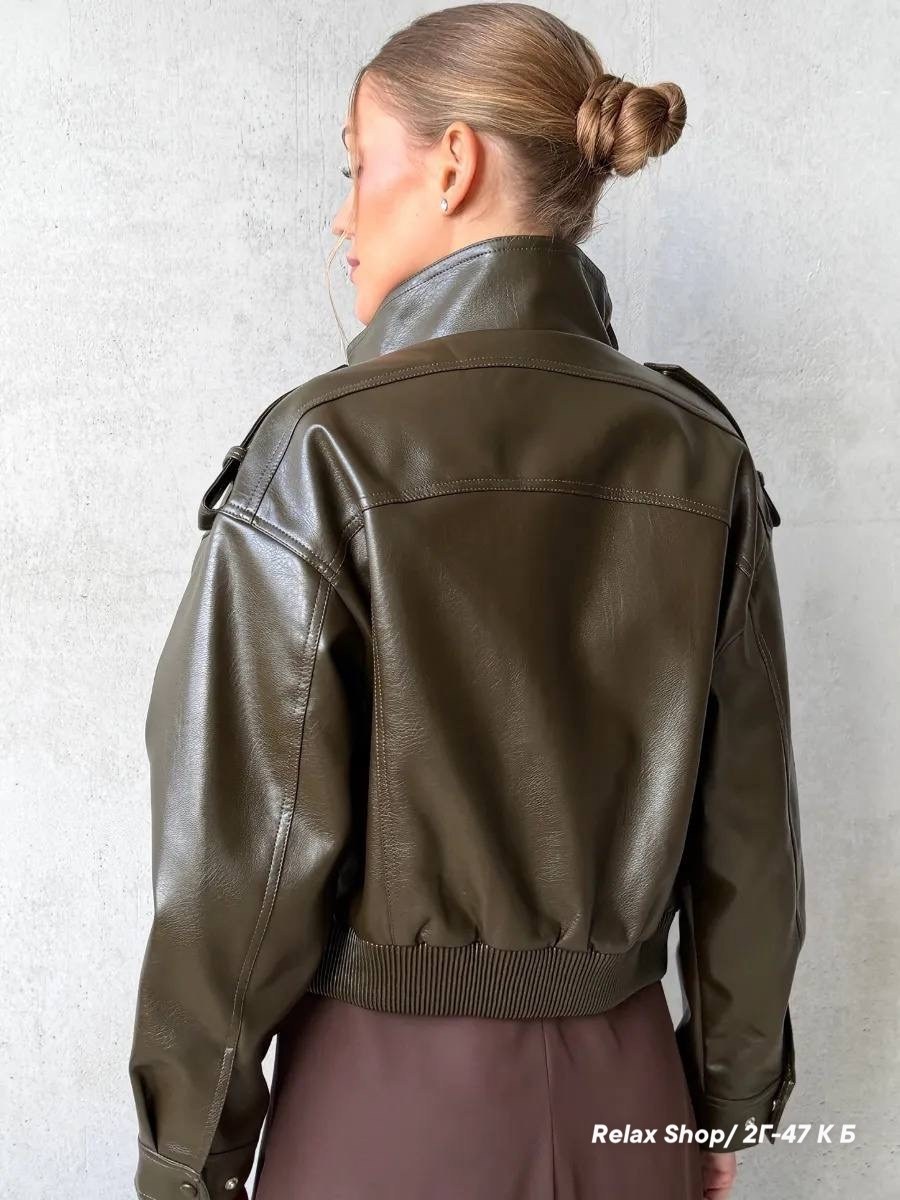 кожаная куртка,стильная куртка,куртка из экокожи,куртка женская,куртка бомбер из экокожи emberens