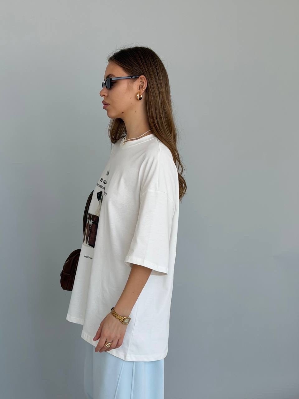 белая футболка оверсайз,футболки женская оверсайз,футболки оверсайз с принтами,комплект джемпер,майка оверсайз